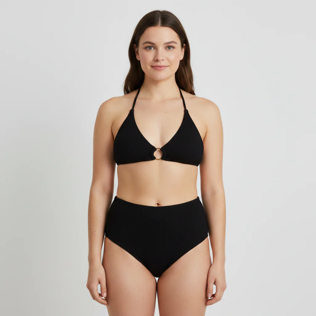 Haut de maillot Noir