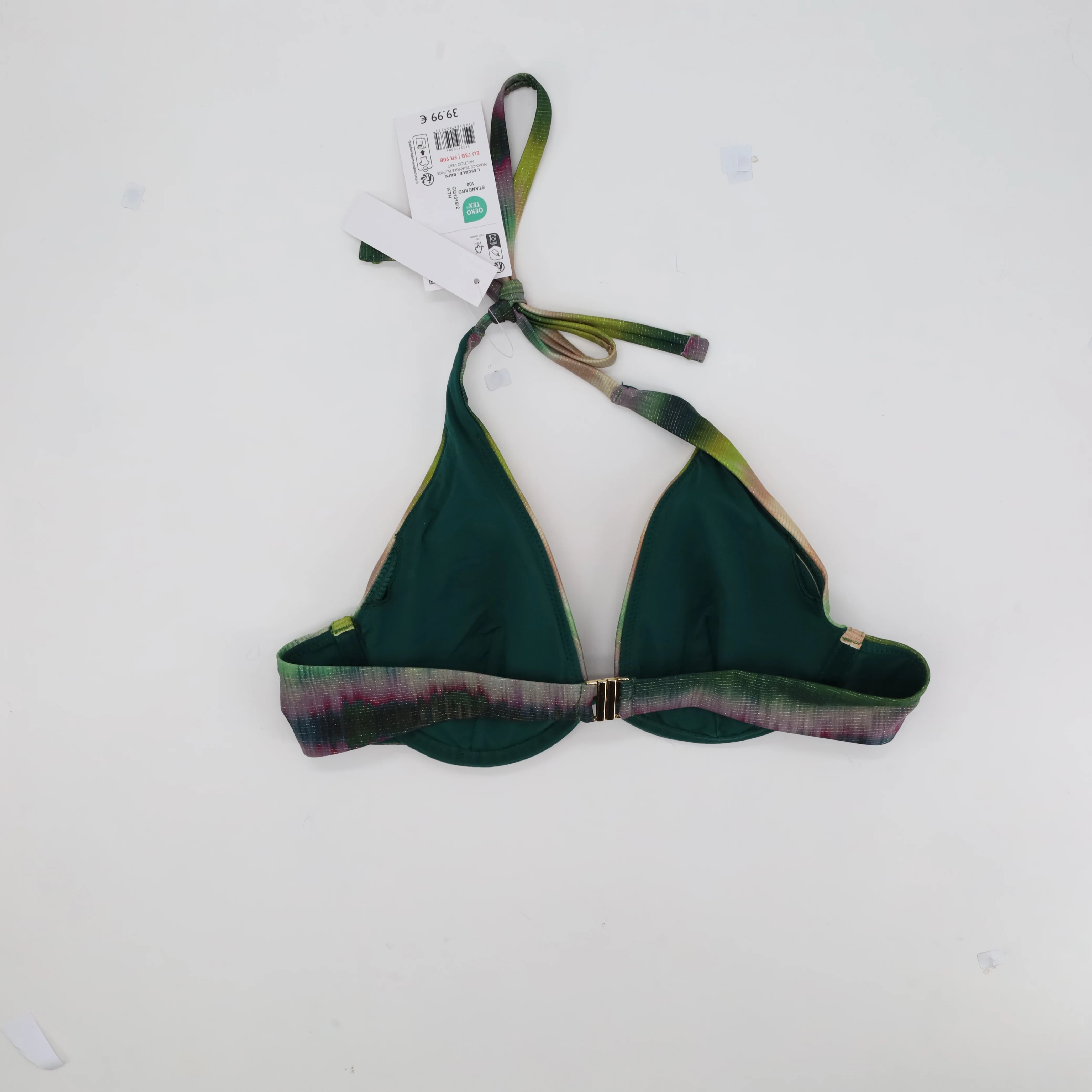 Haut de maillot RougeGorge Vert - Image 3