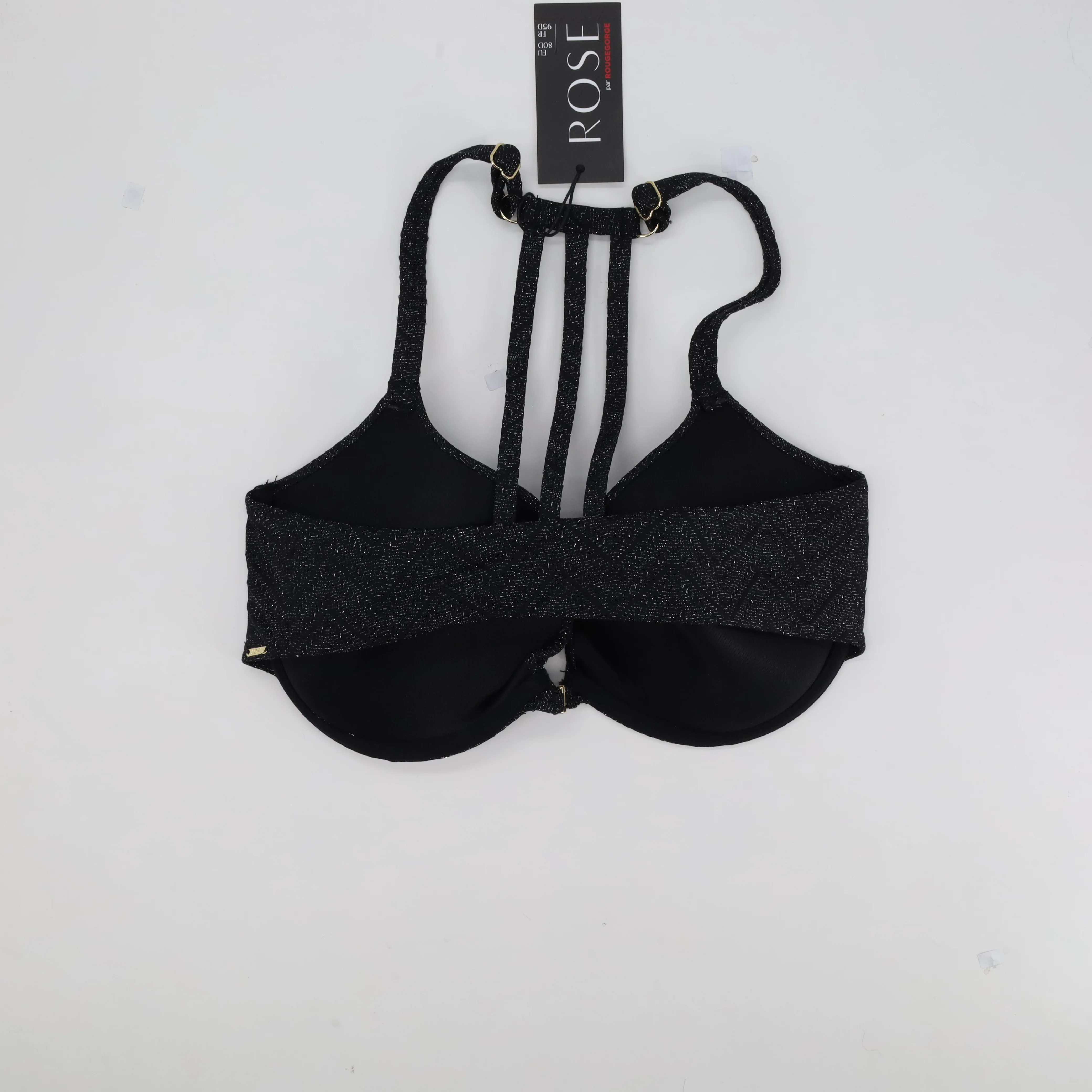 Haut de maillot Rose Noir - Image 3