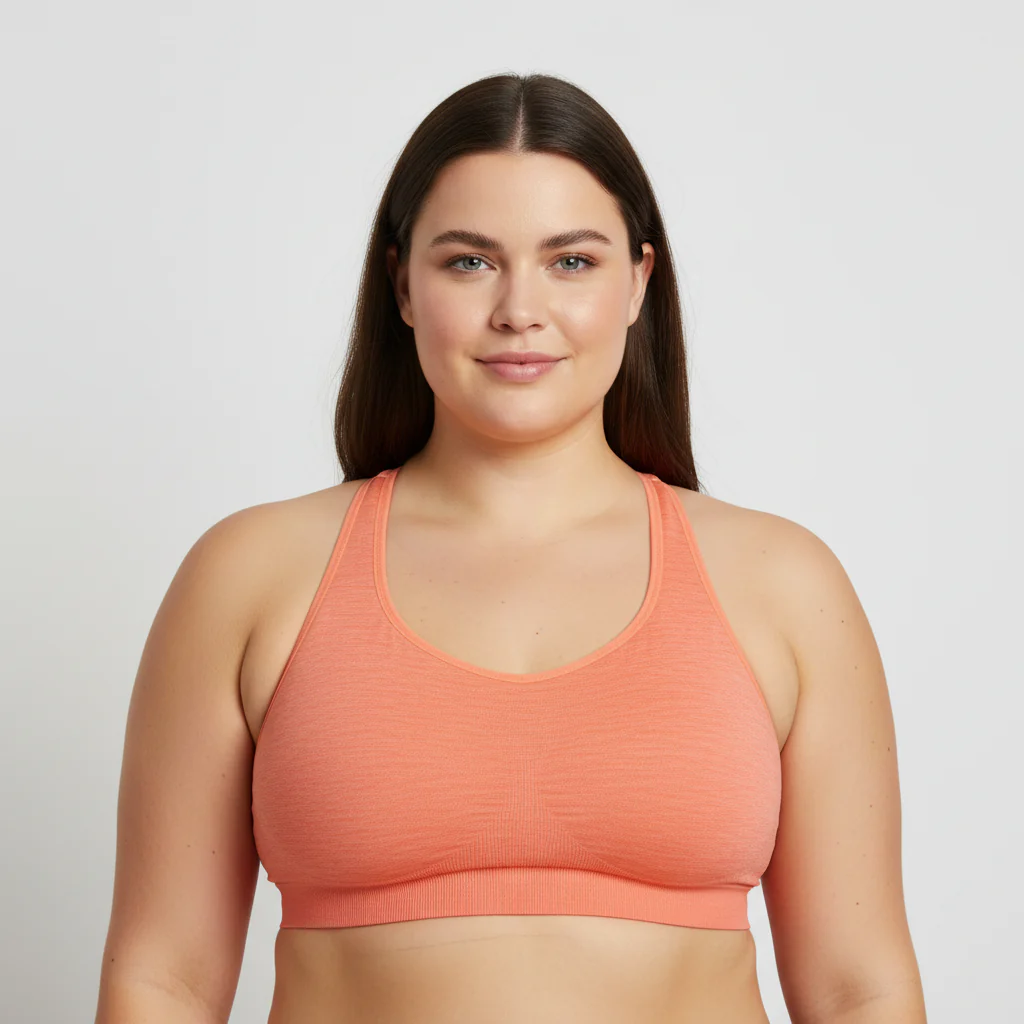 Brassière Decathlon Orange