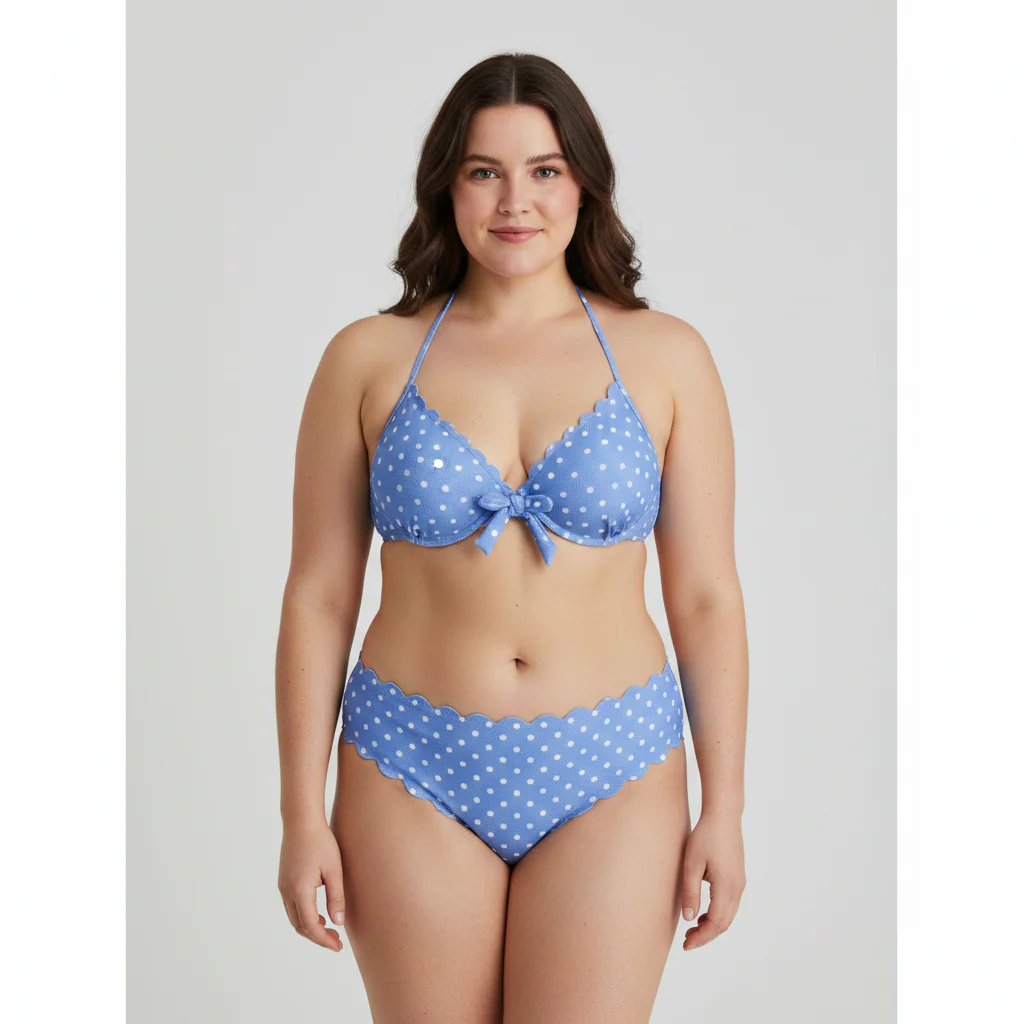 Haut de maillot Brigitte Bardot Bleu