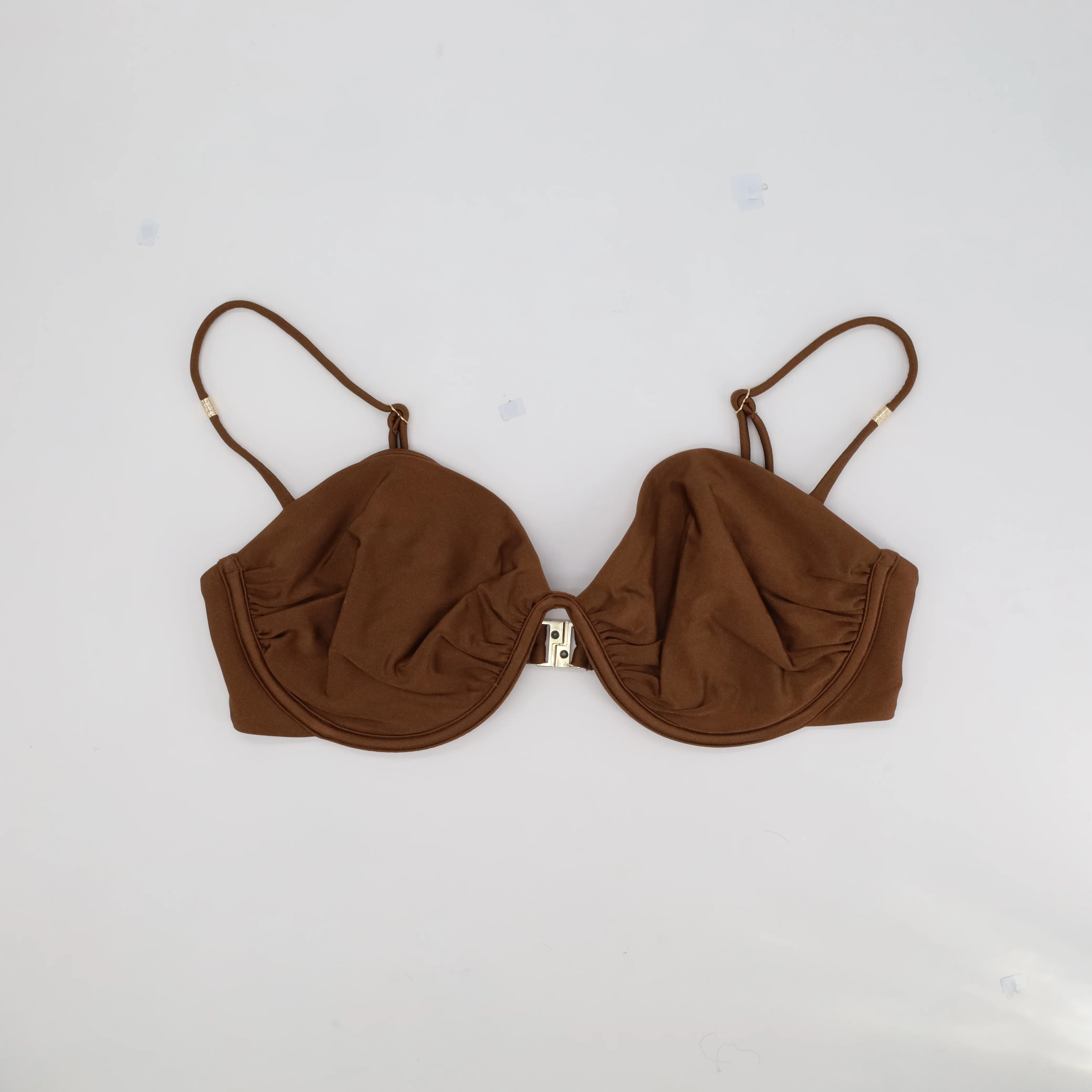 Haut de maillot Rose Marron - Image 2