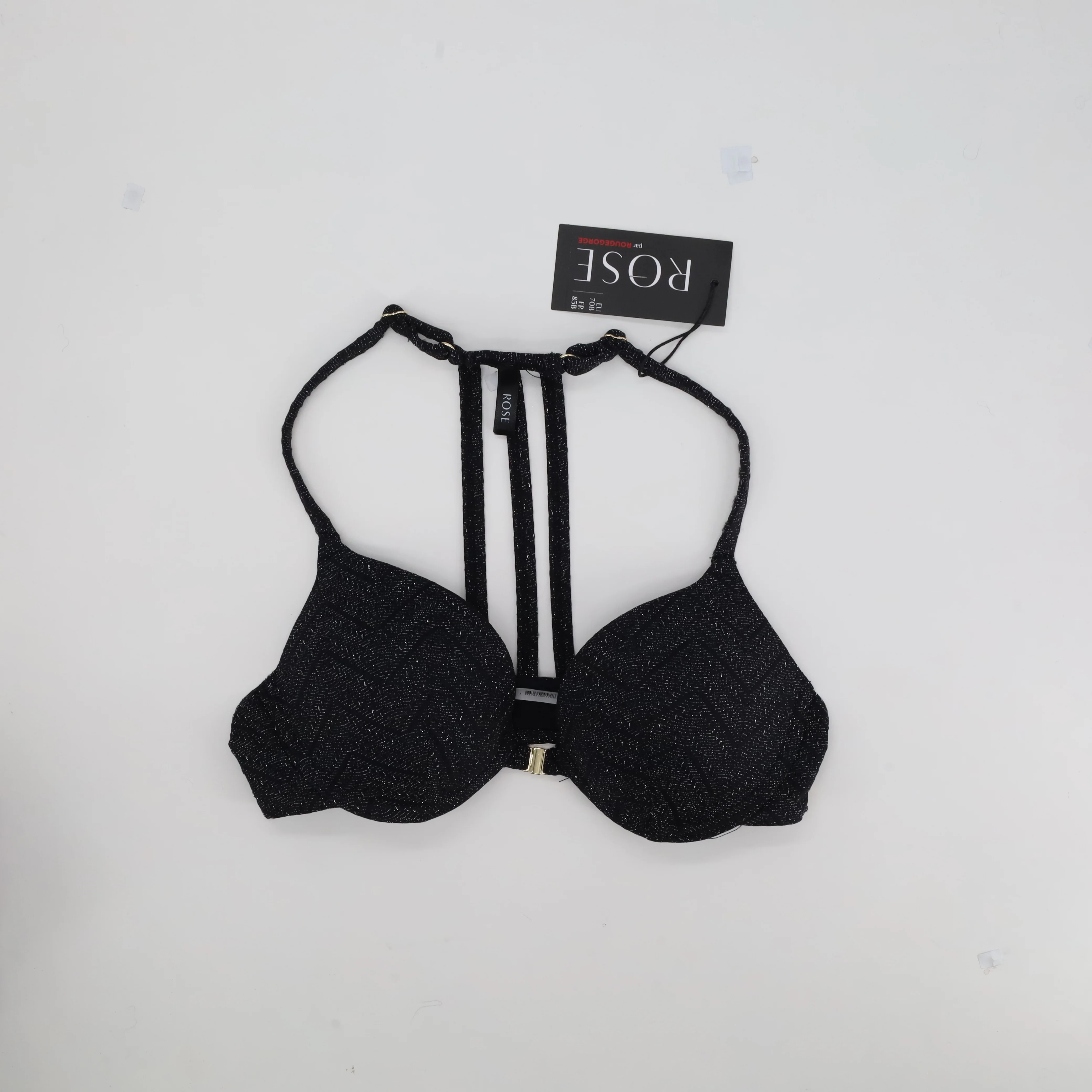 Haut de maillot Rose Noir - Image 2