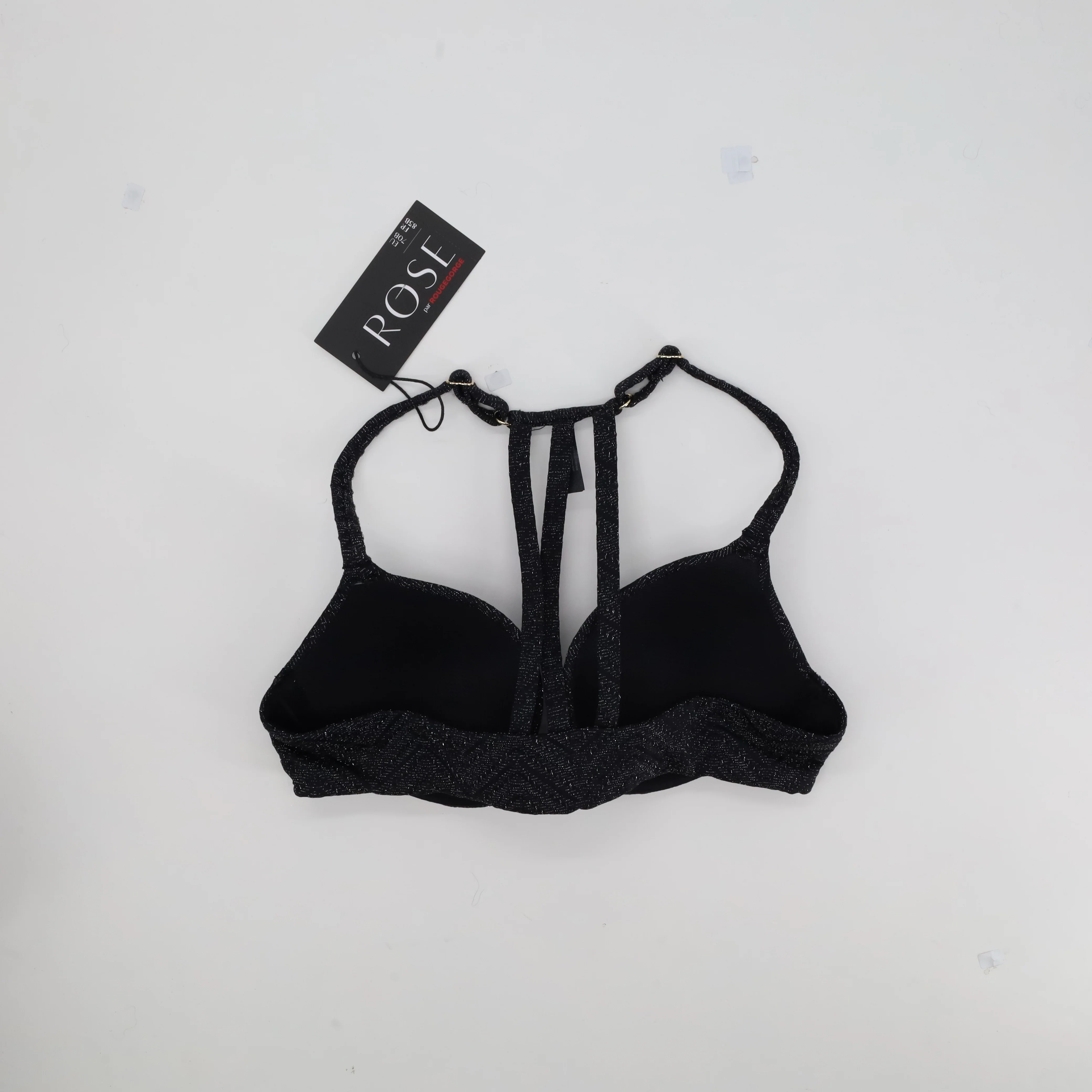 Haut de maillot Rose Noir - Image 3