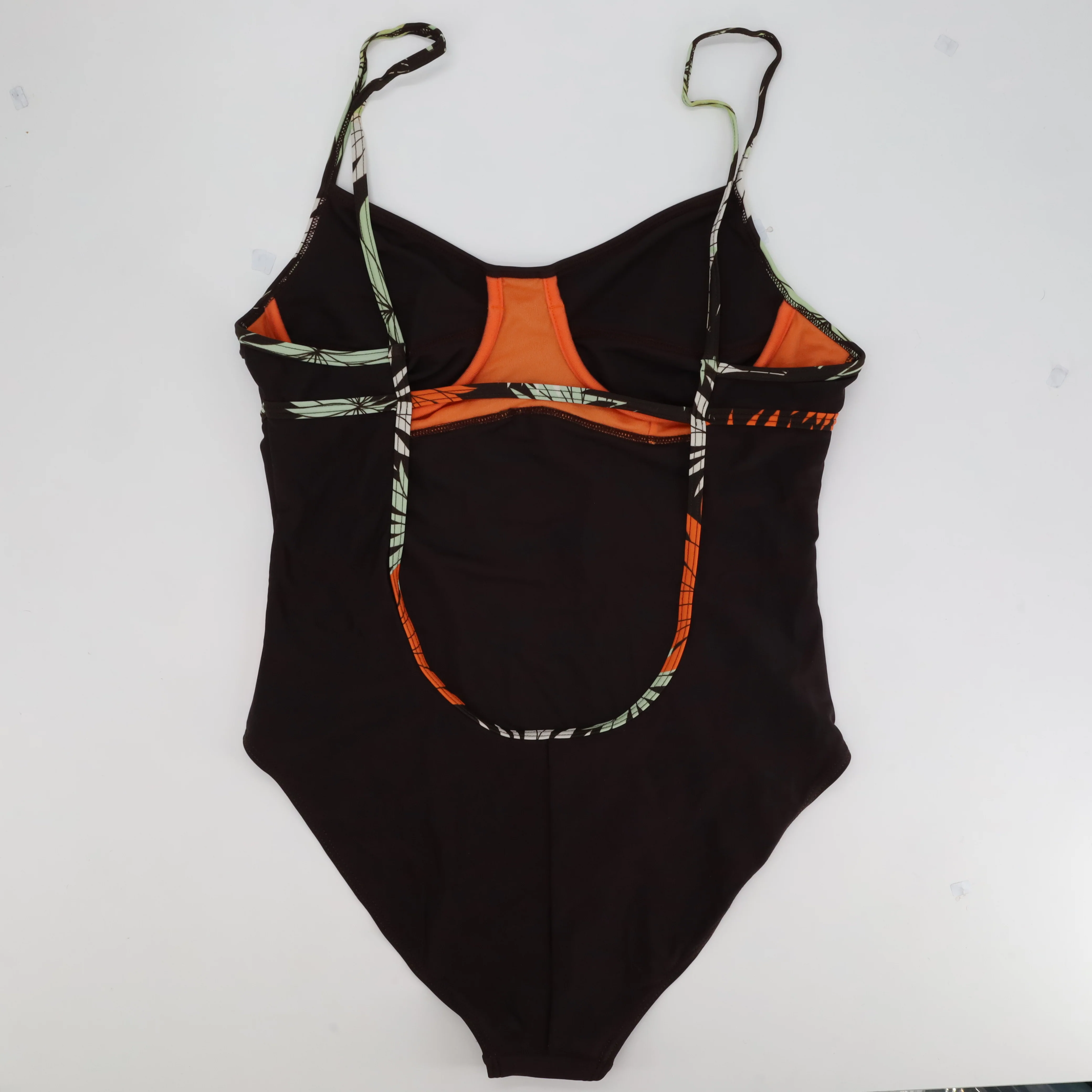 Maillot 1 pièce Pacific Motion Marron - Image 3