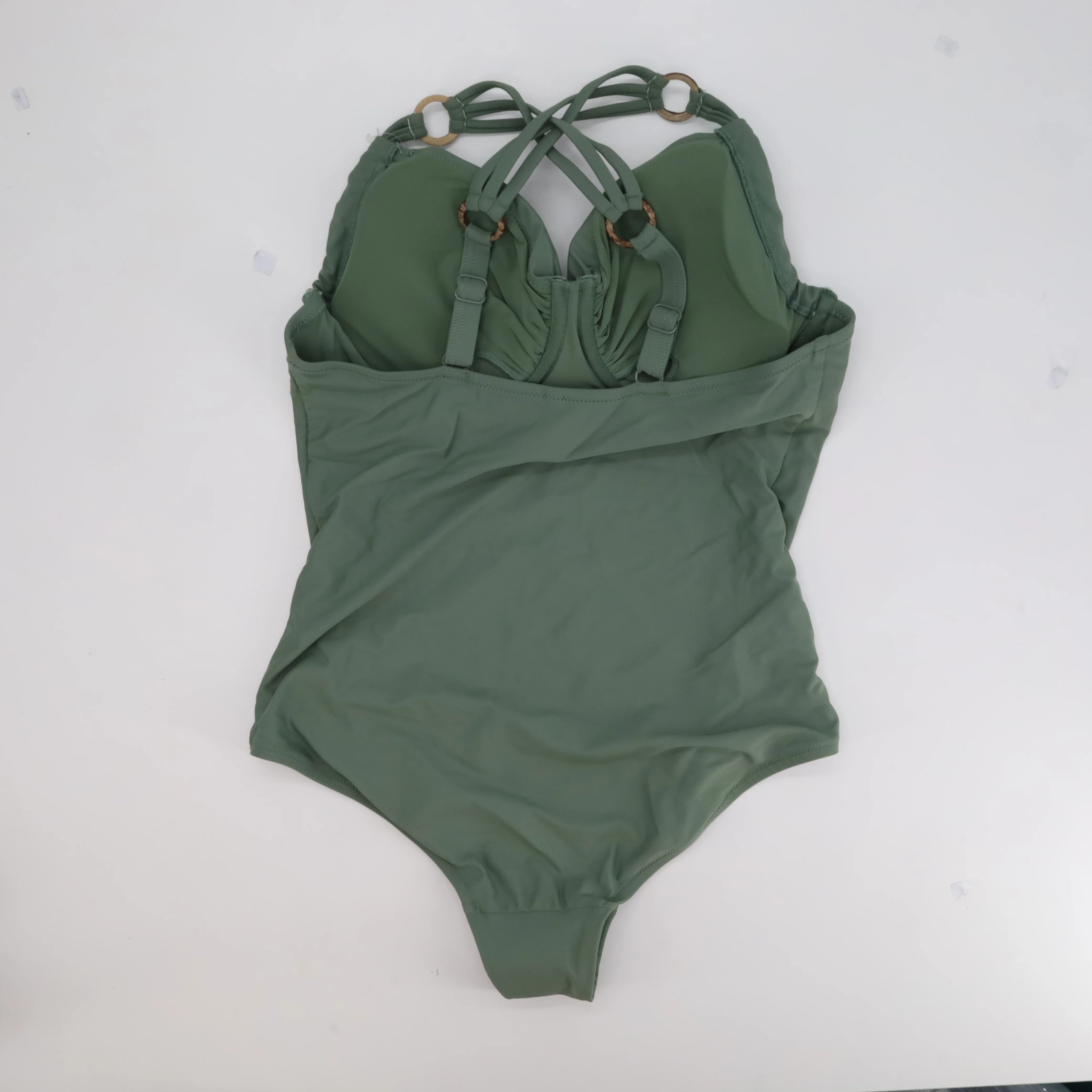Maillot 1 pièce RougeGorge Vert - Image 3