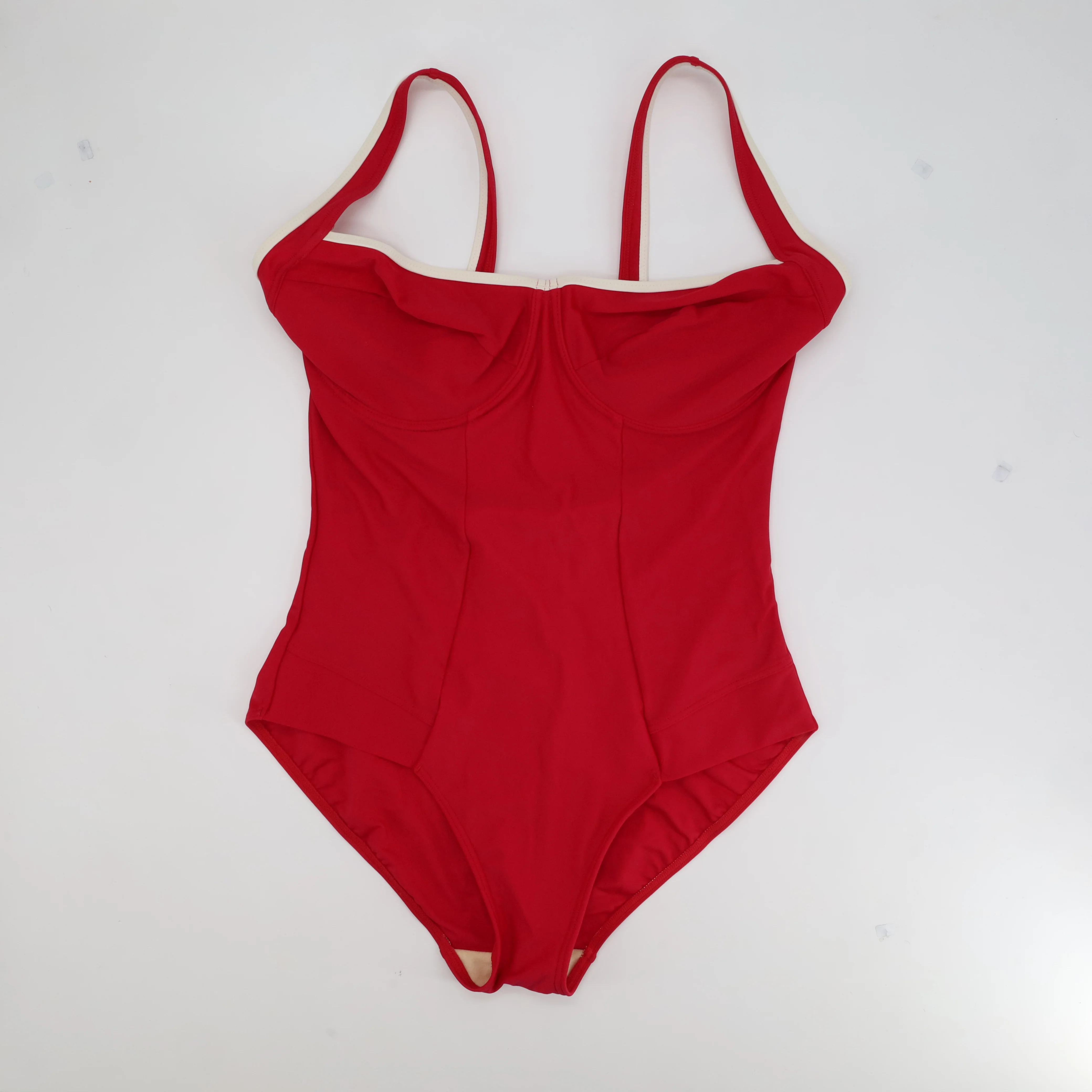 Maillot 1 pièce La Redoute Rouge - Image 2