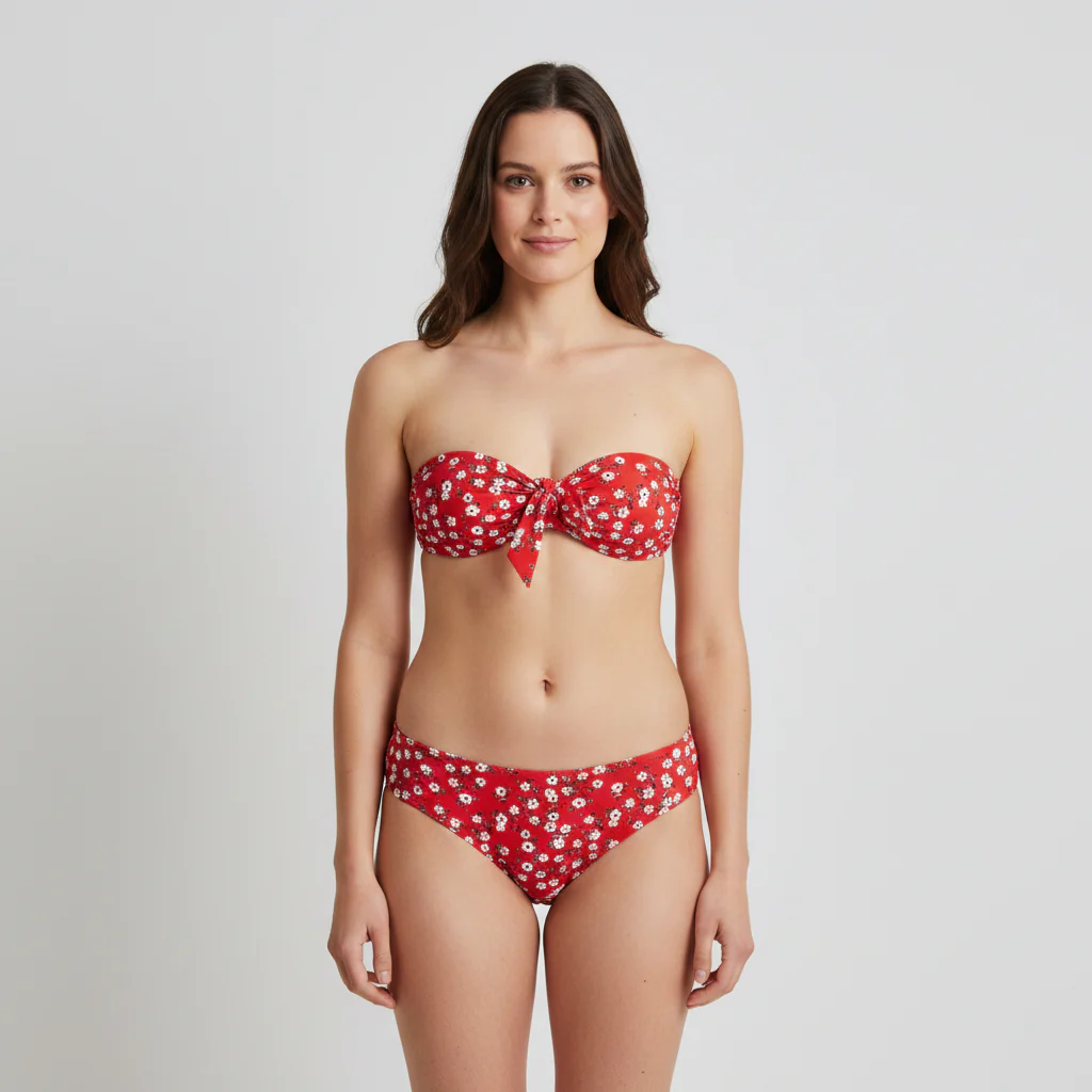Haut de maillot ETAM Rouge