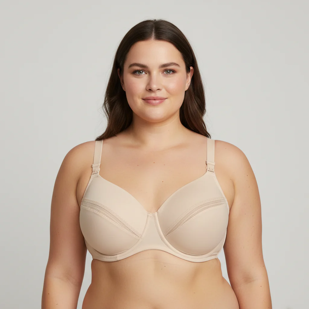 Soutien-gorge d'allaitement RougeGorge Beige