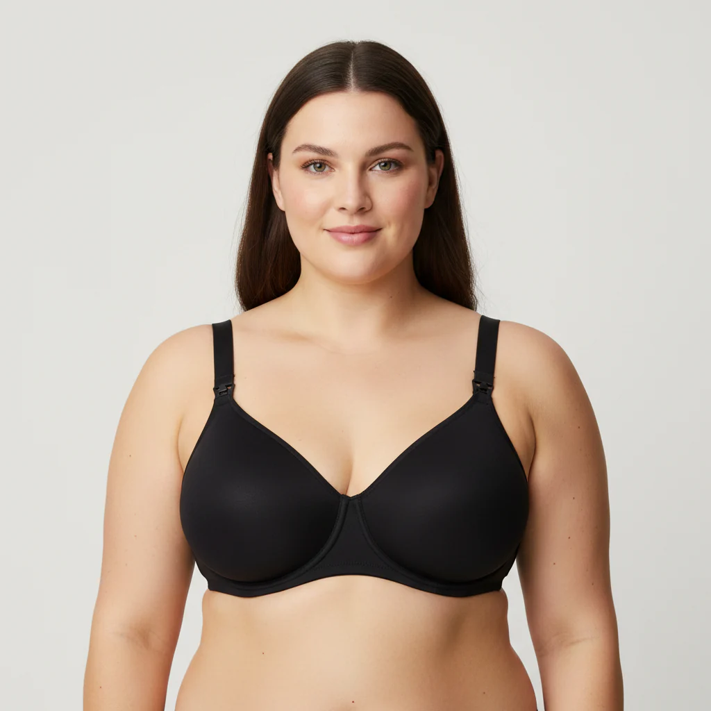 Soutien-gorge d'allaitement Vertbaudet Noir