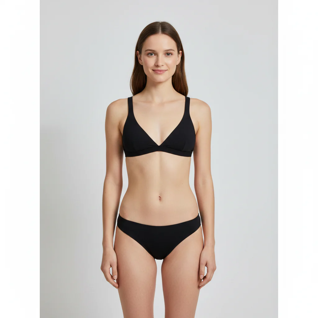 Haut de maillot Ysé Noir