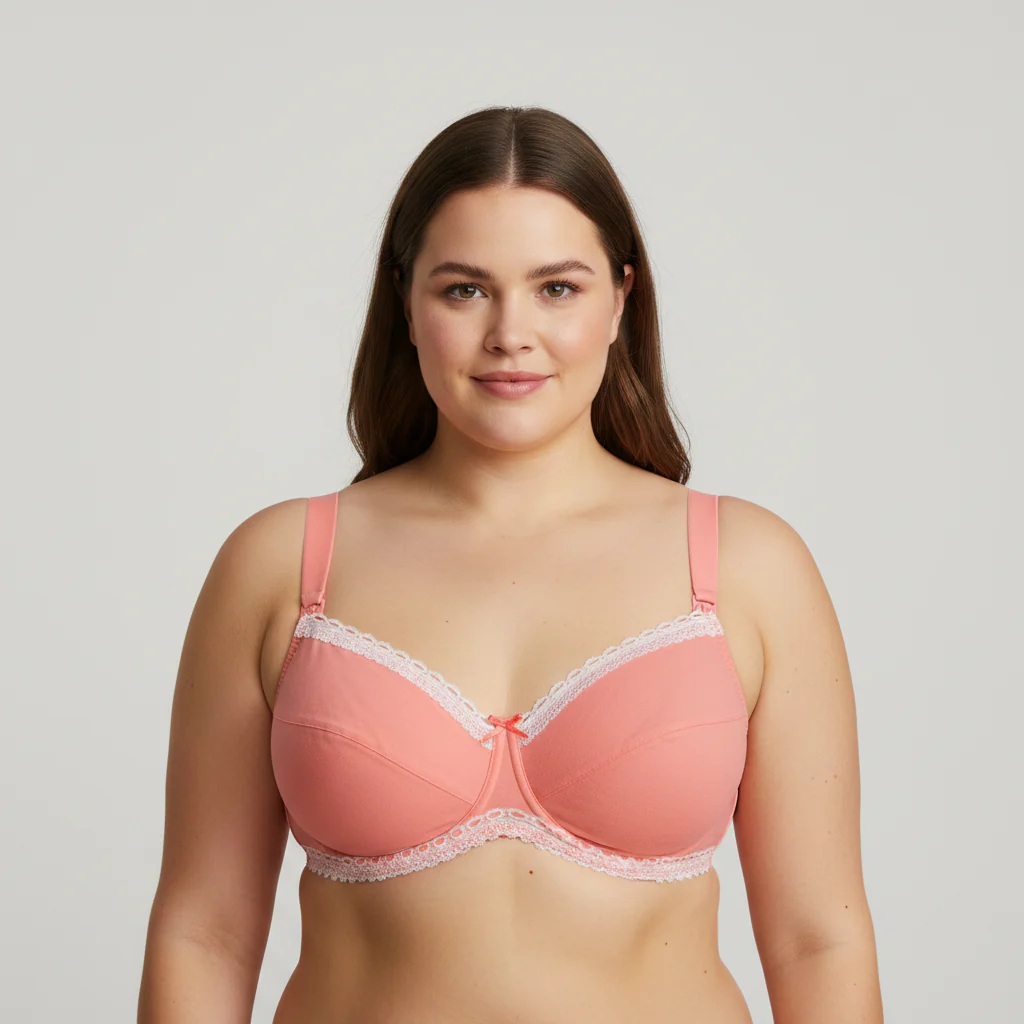 Soutien-gorge d'allaitement Billet doux Corail