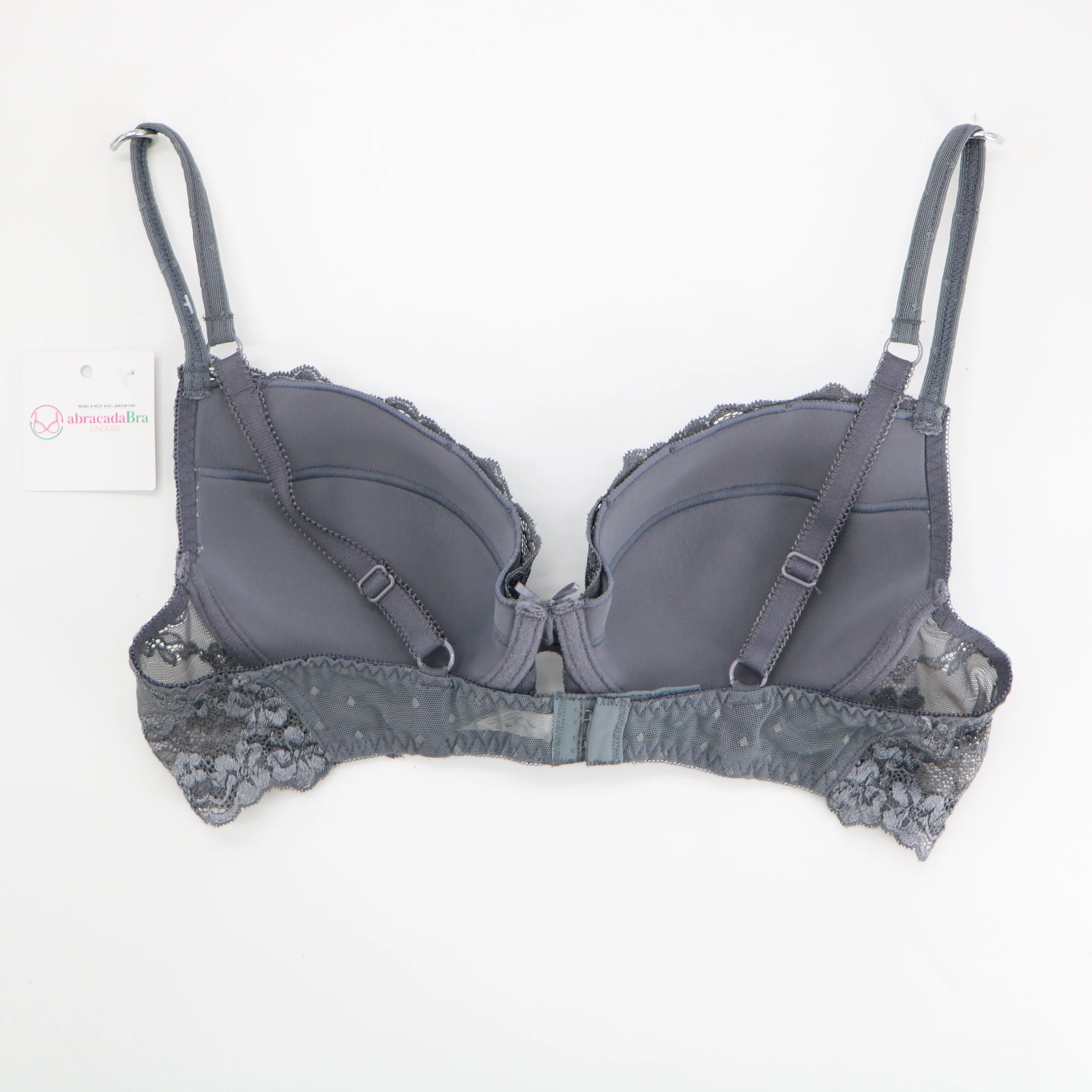 Soutien-gorge Cannelle Lingerie Gris - Image 2
