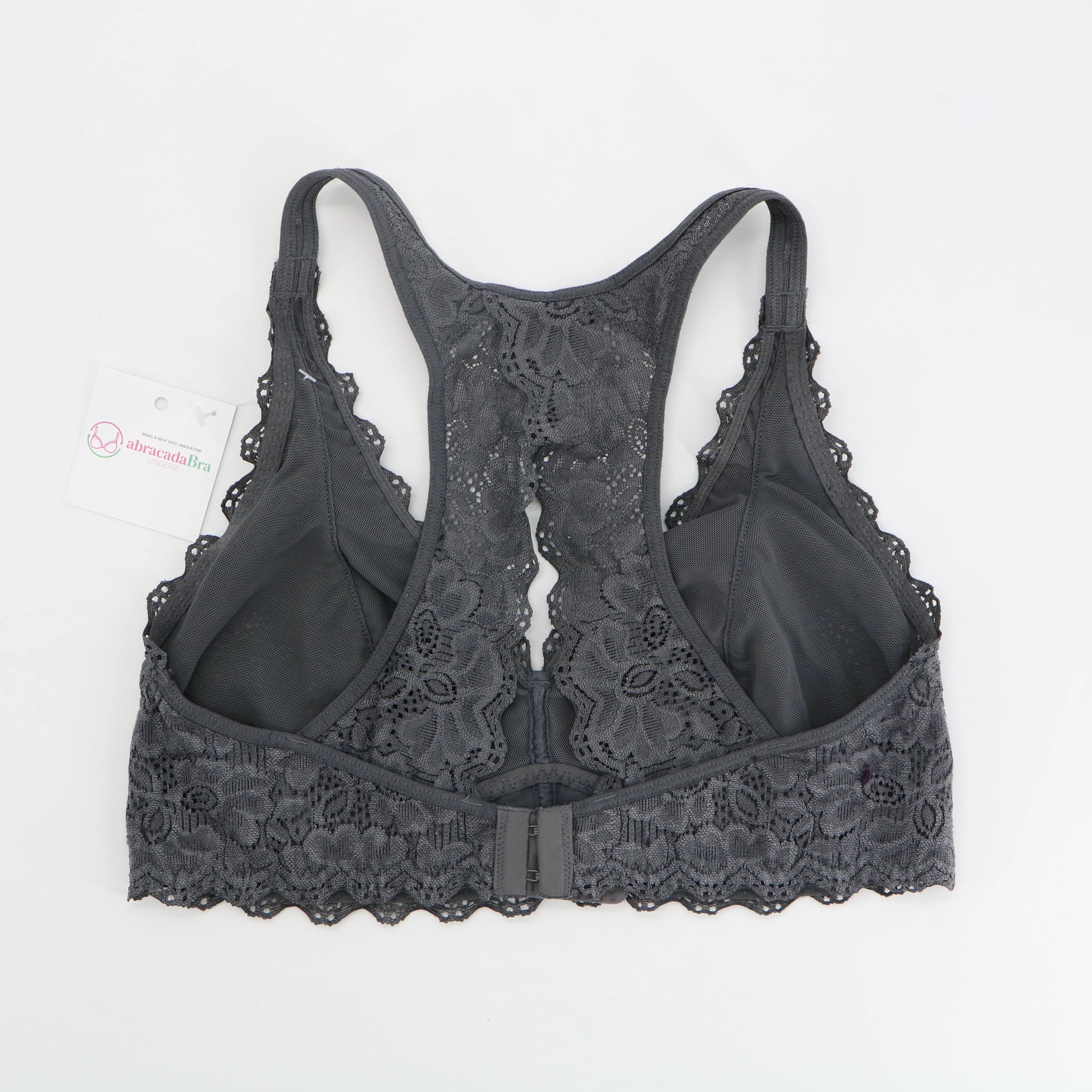 Soutien-gorge Black Bow Gris - Image 2