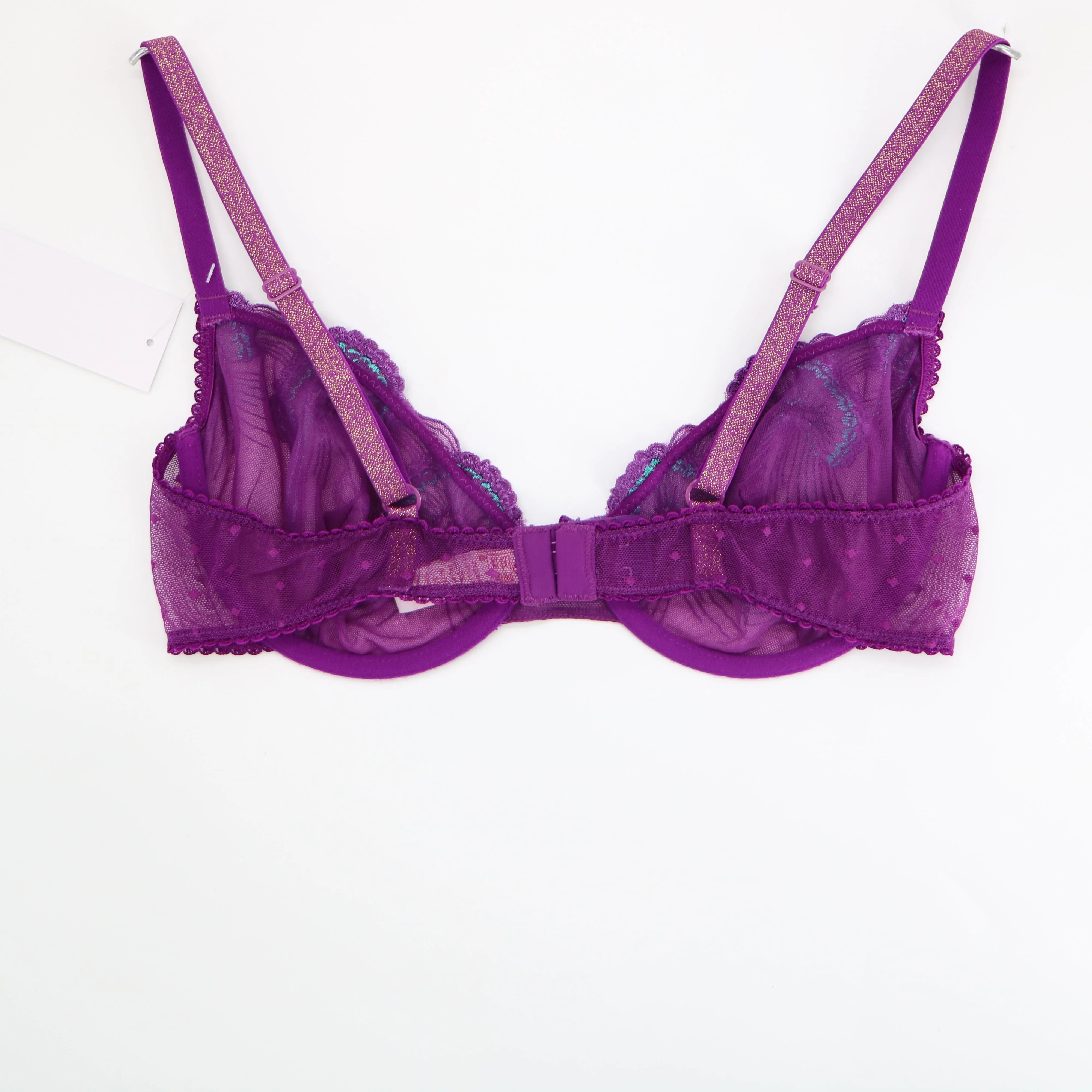 Soutien-gorge Françoise Saget Violet - Image 4
