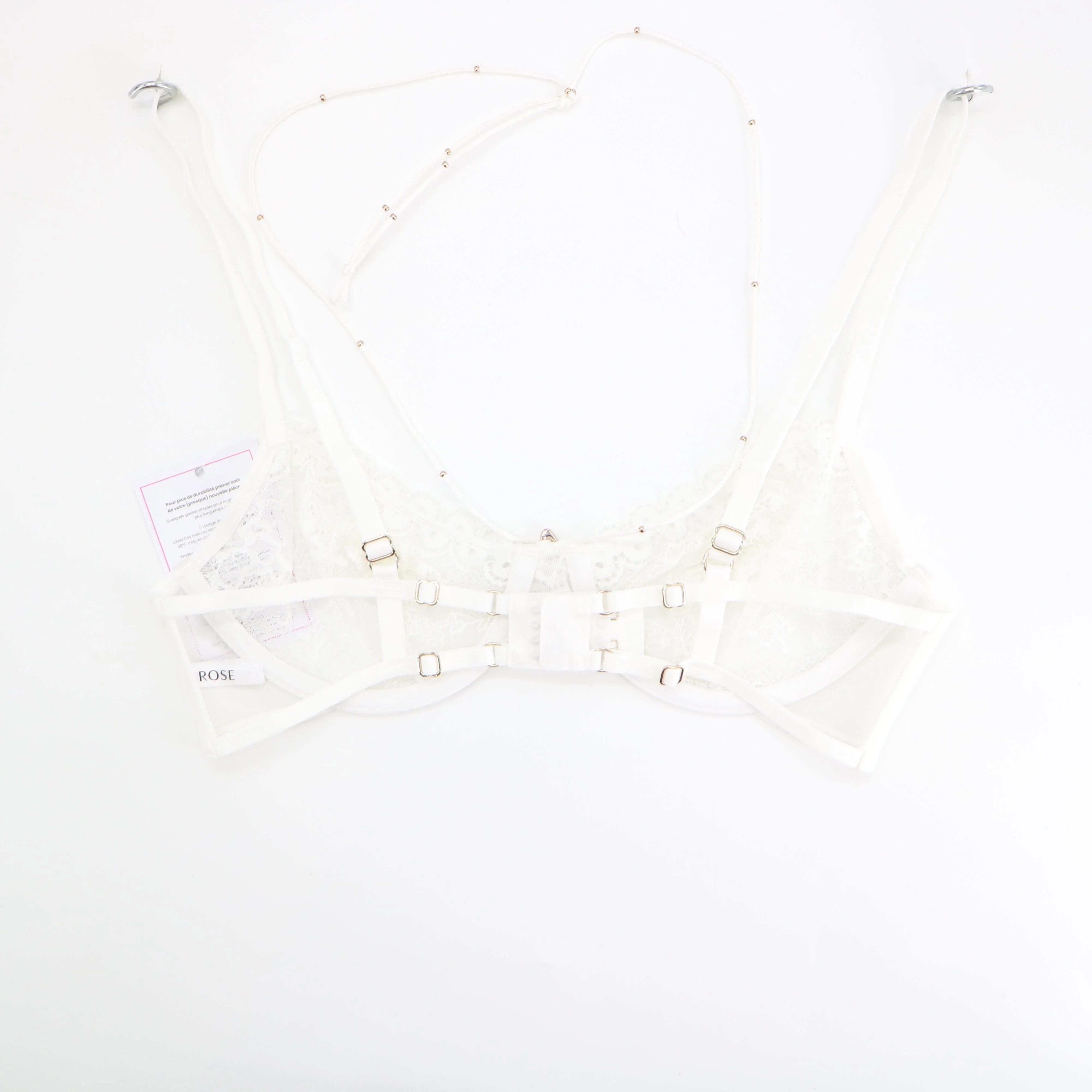 Soutien-gorge Rose Blanc - Image 2