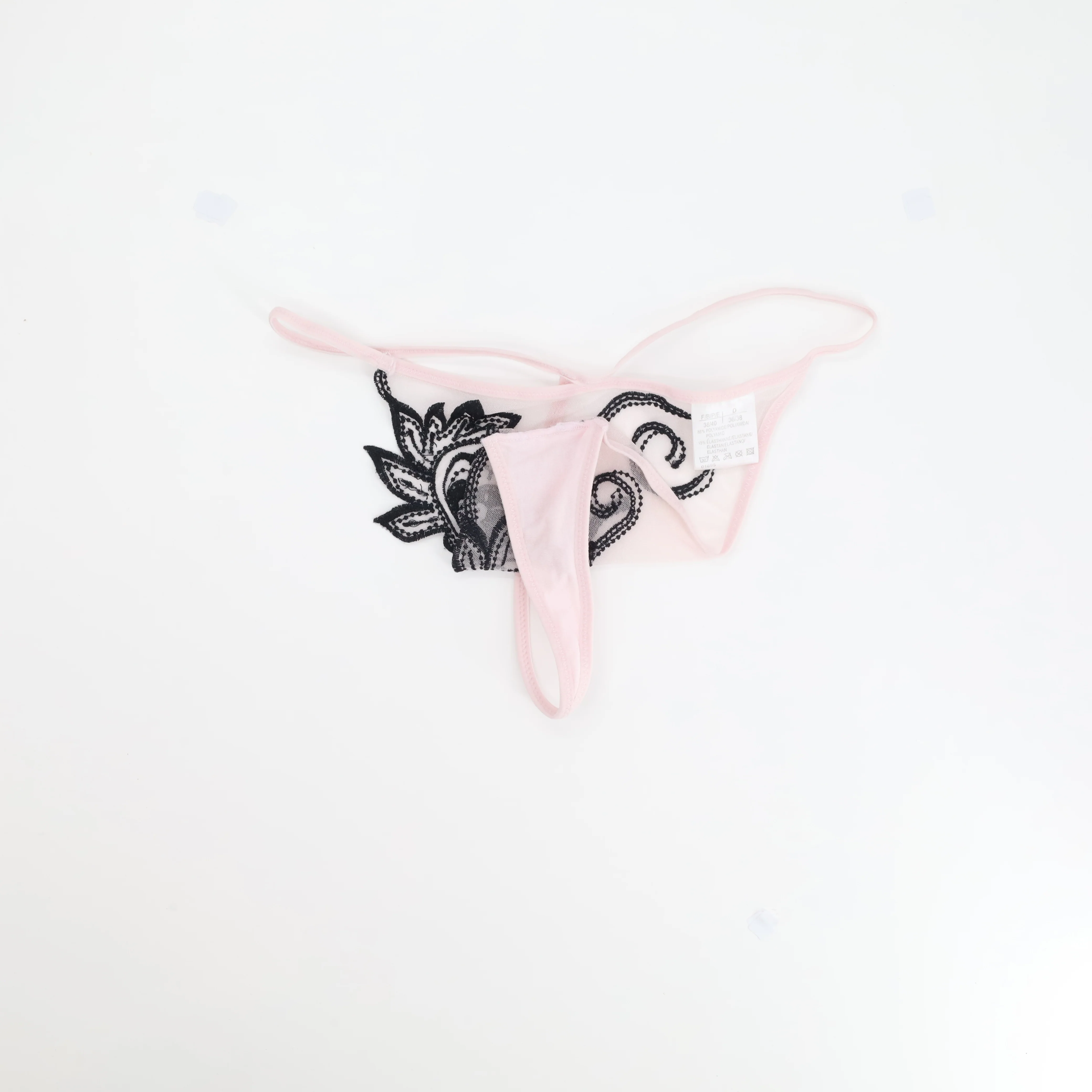 Bas Marque inconnue Rose - Image 3