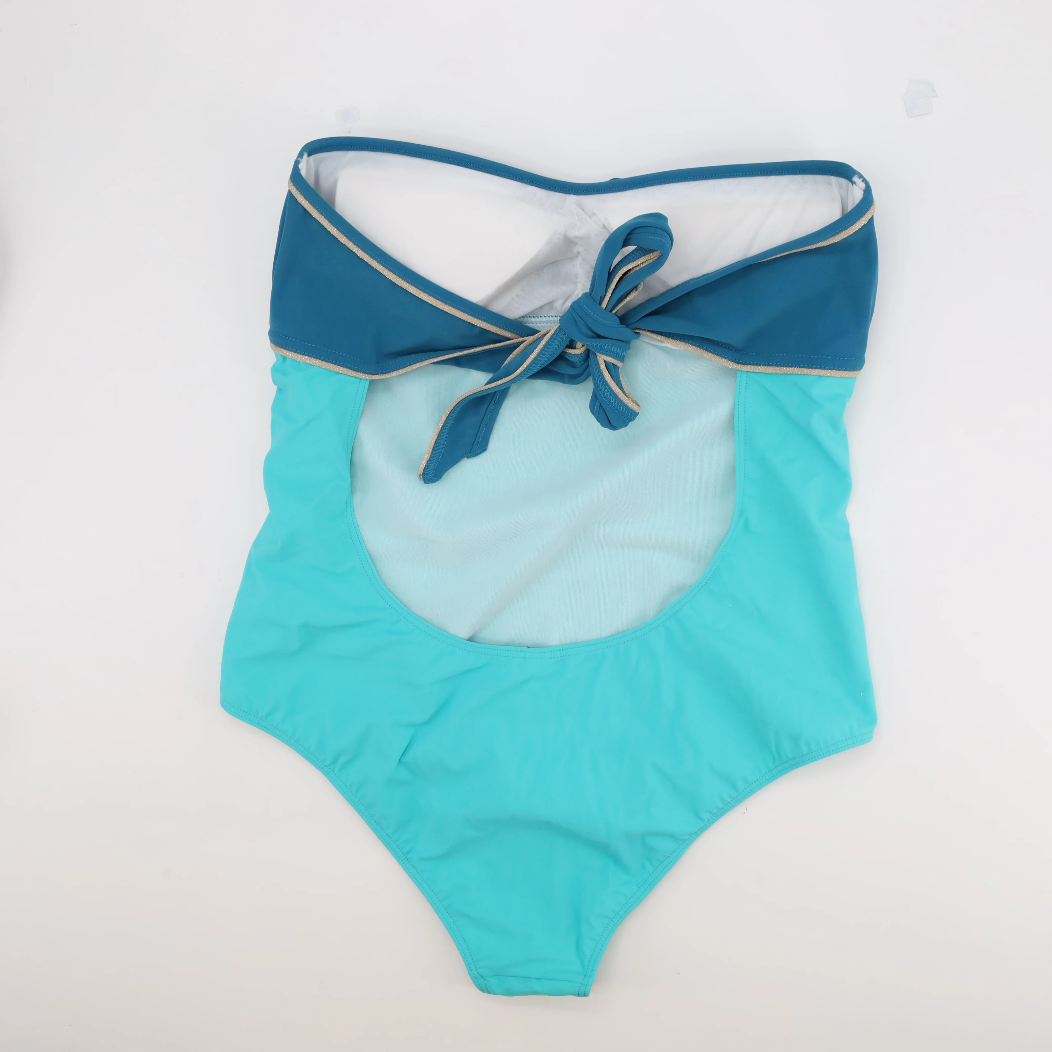 Maillot 1 pièce Ysé Bleu - Image 3