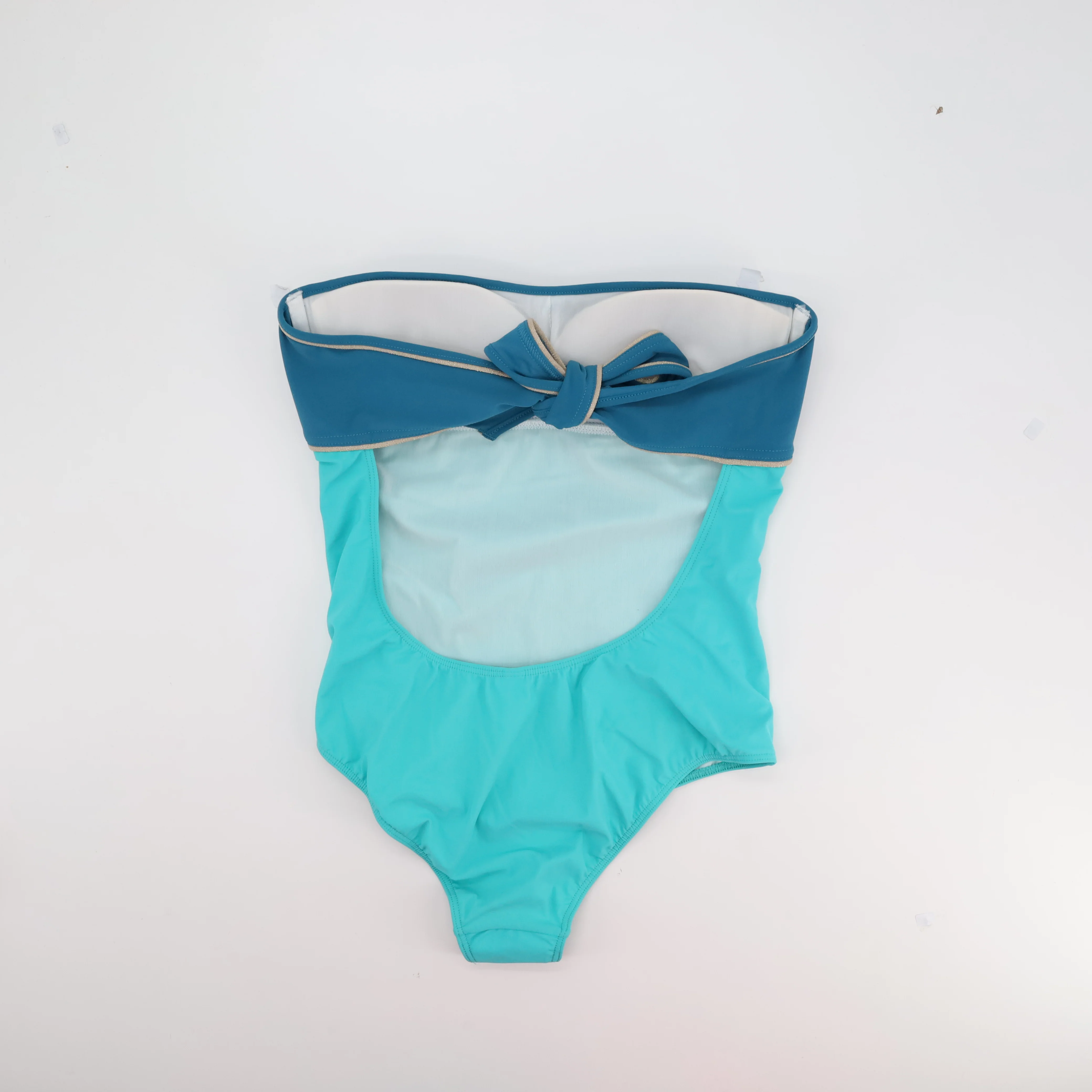 Maillot 1 pièce Ysé Bleu - Image 3