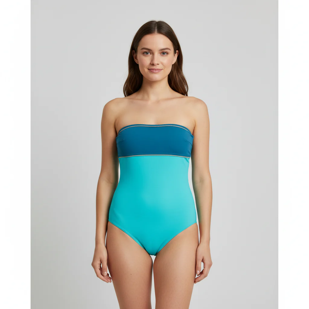 Maillot 1 pièce Ysé Bleu