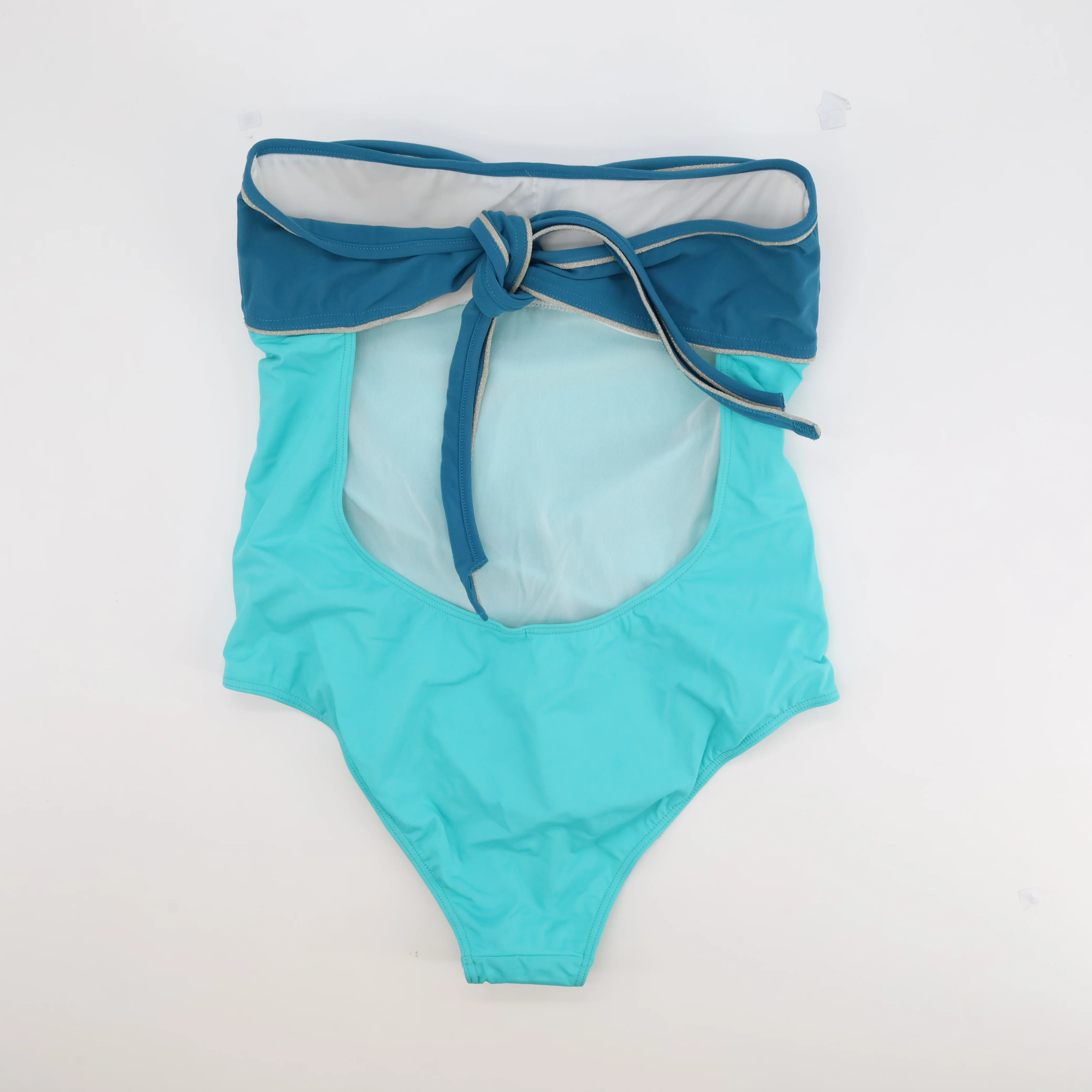 Maillot 1 pièce Ysé Bleu - Image 3