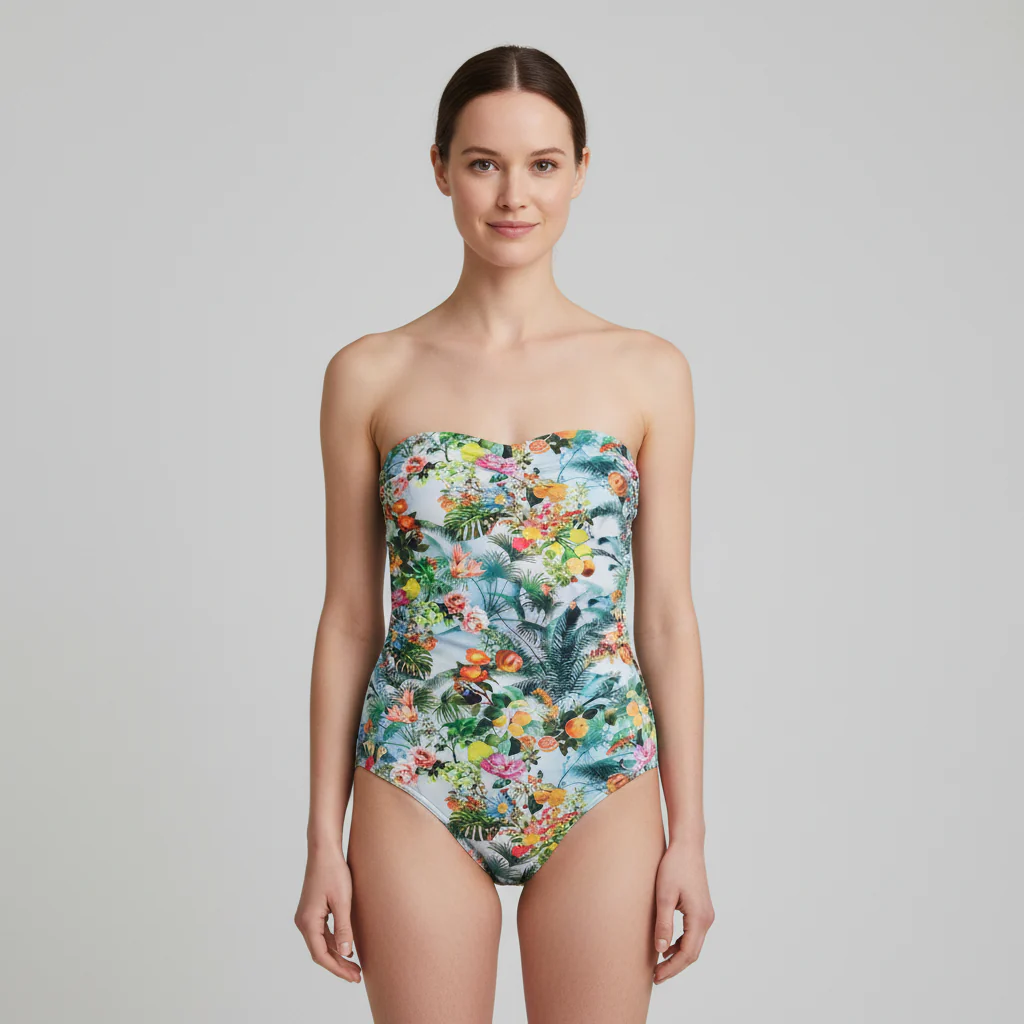 Maillot 1 pièce Ysé Vert