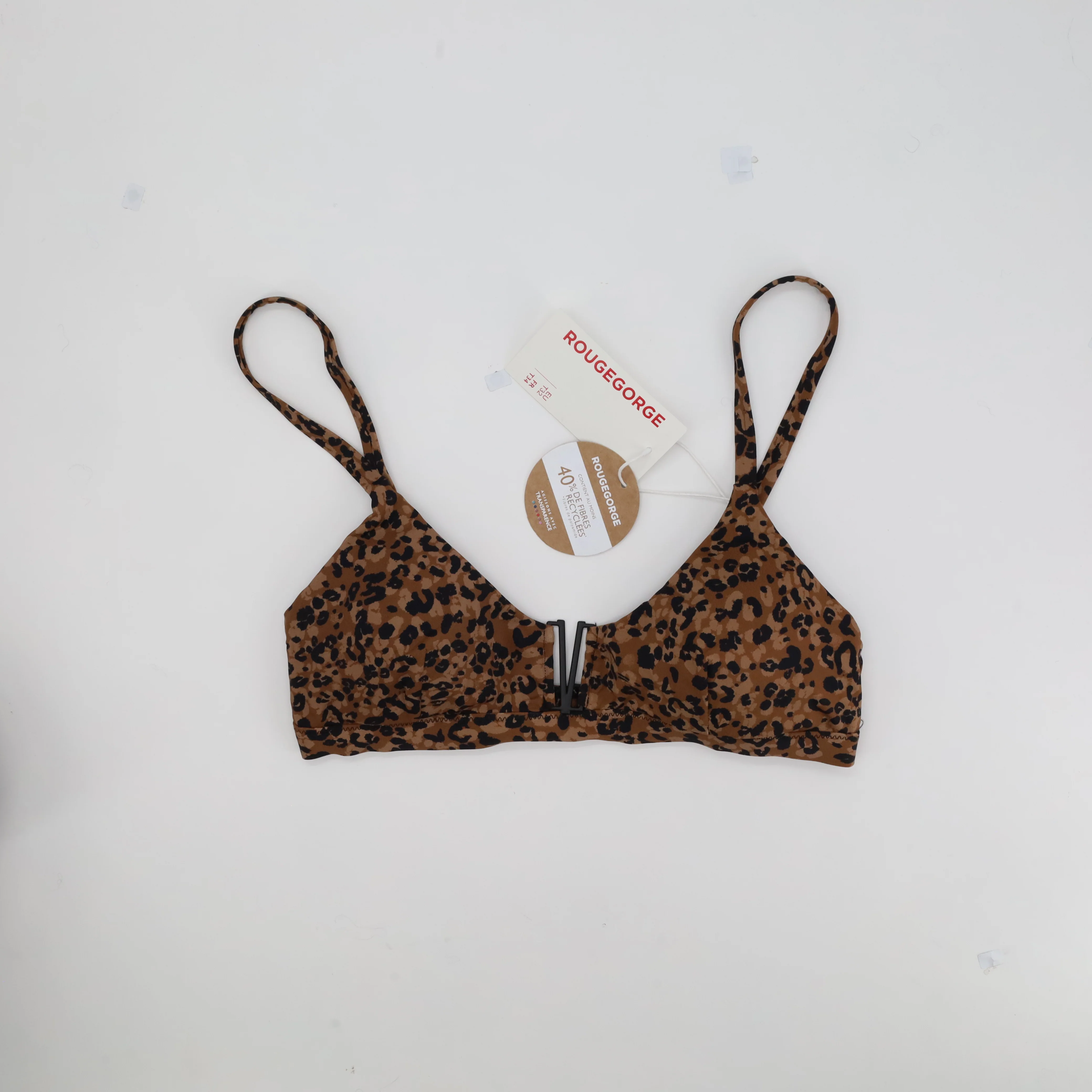 Haut de maillot RougeGorge Marron - Image 2