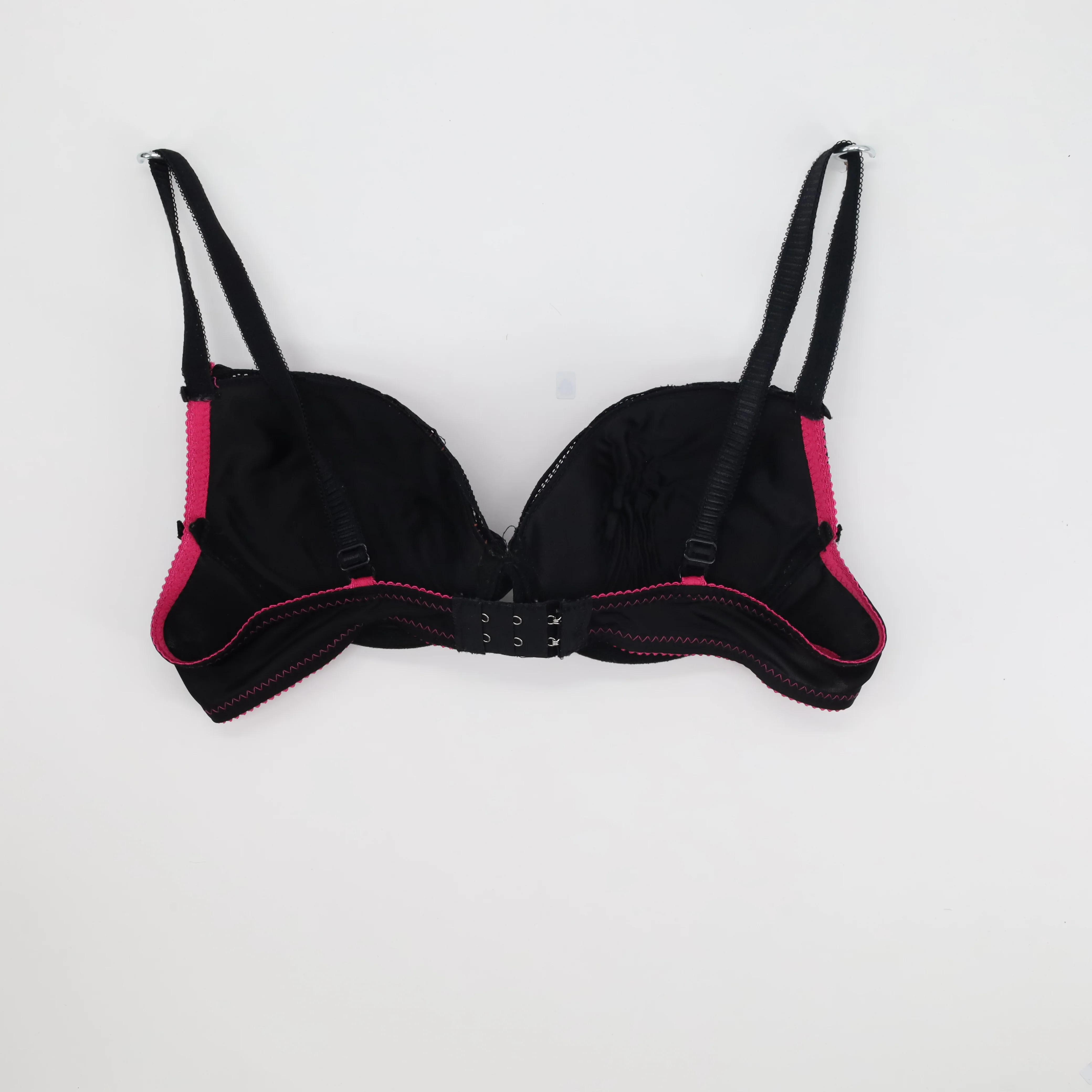 Soutien-gorge Fleur Papillon Noir - Image 2
