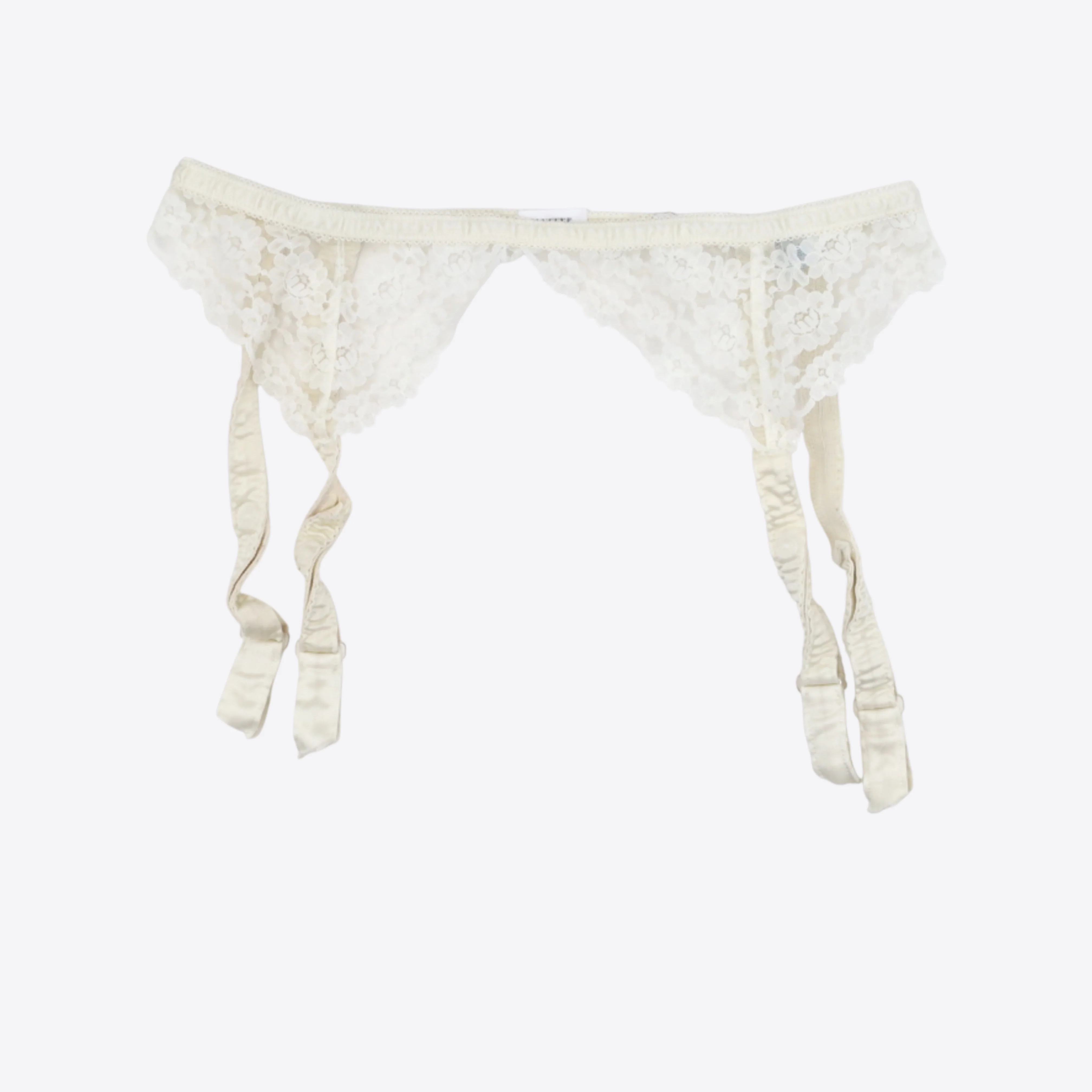 Porte-jarretelles Blanc