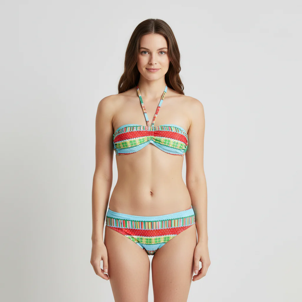 Haut de maillot Bleu