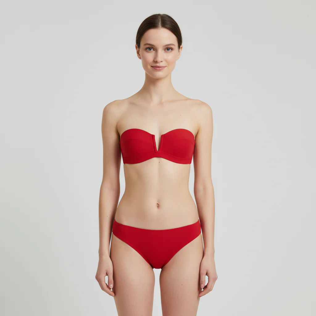 Haut de maillot RougeGorge Rouge