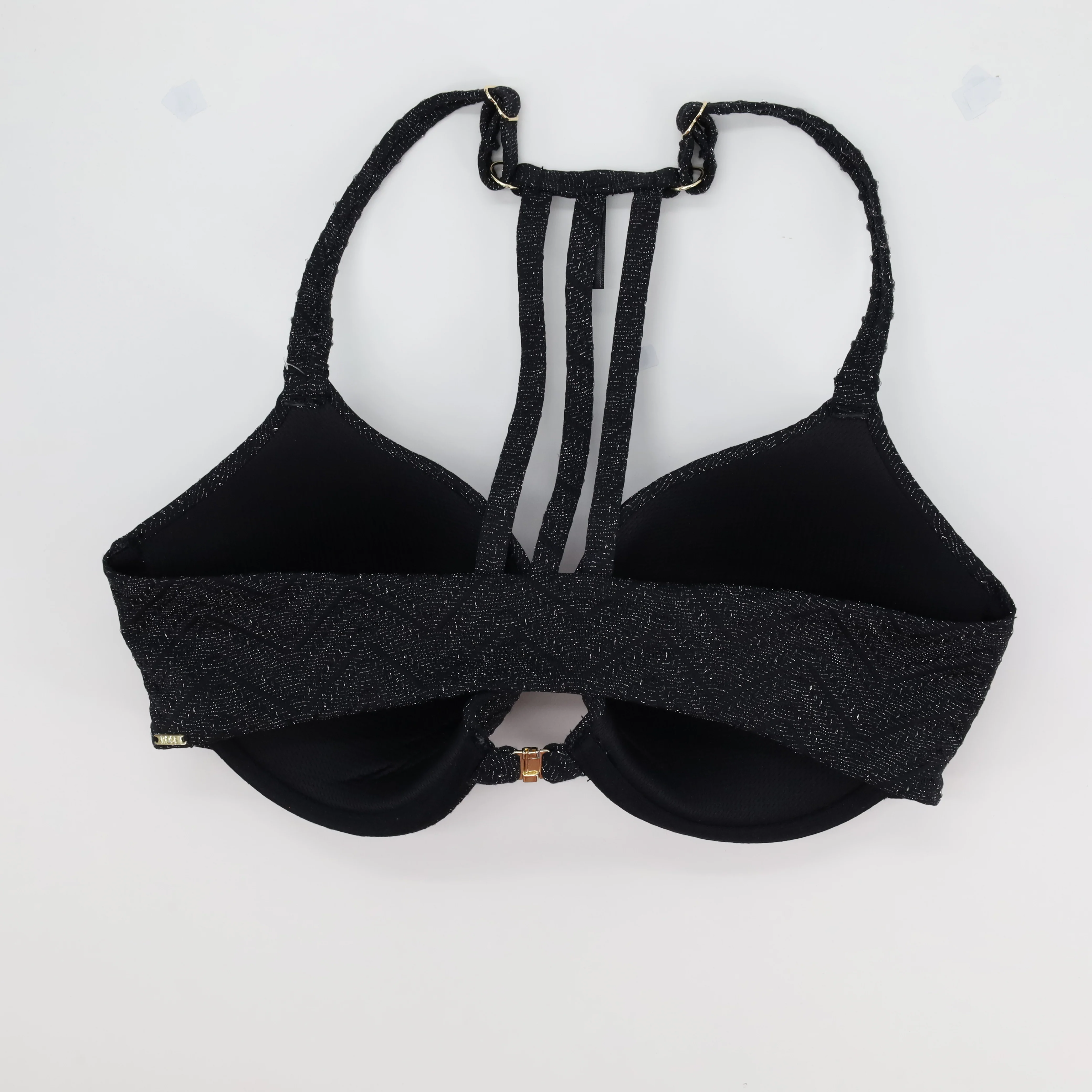 Haut de maillot Rose Noir - Image 2