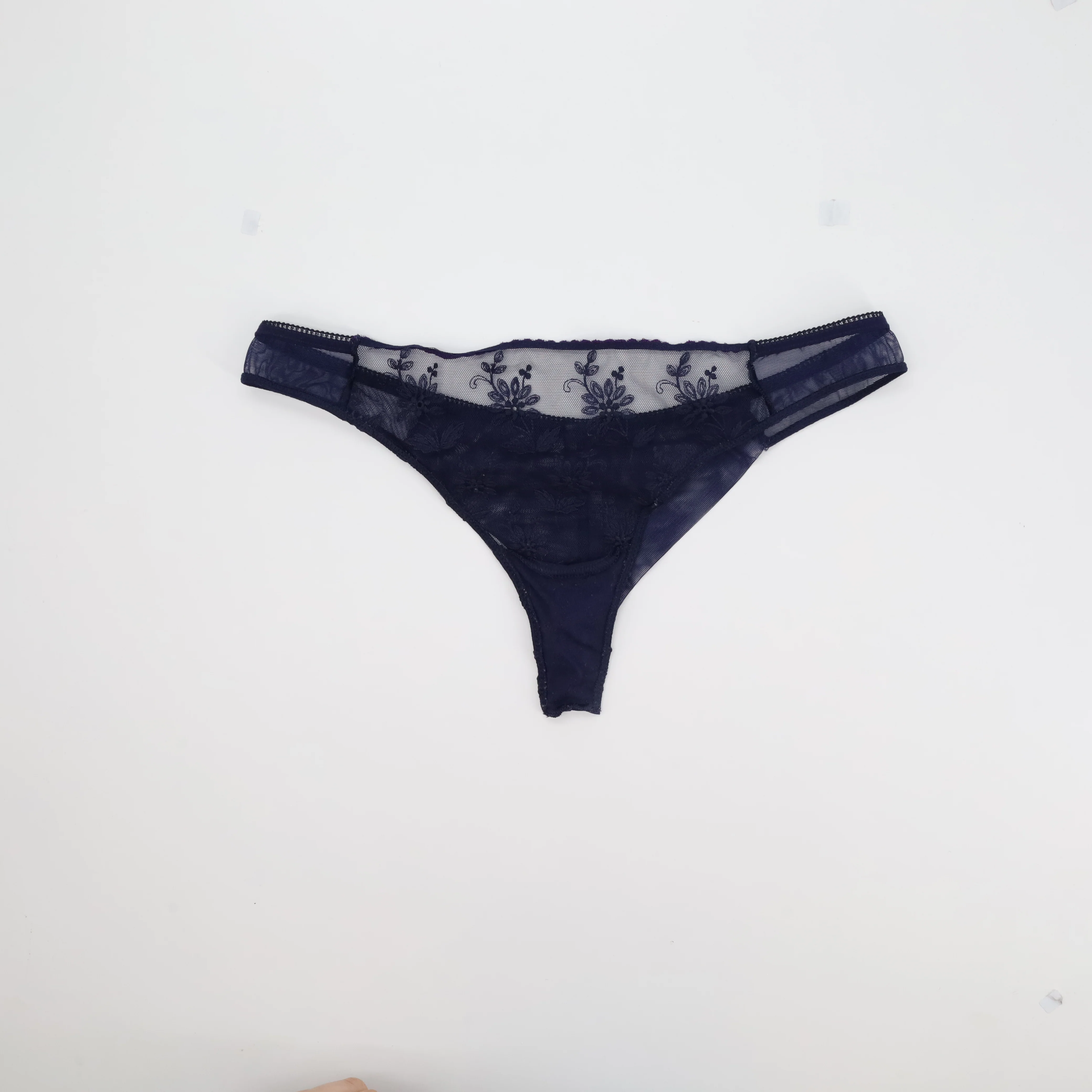 Tanga Simone Pérèle Bleu - Image 3