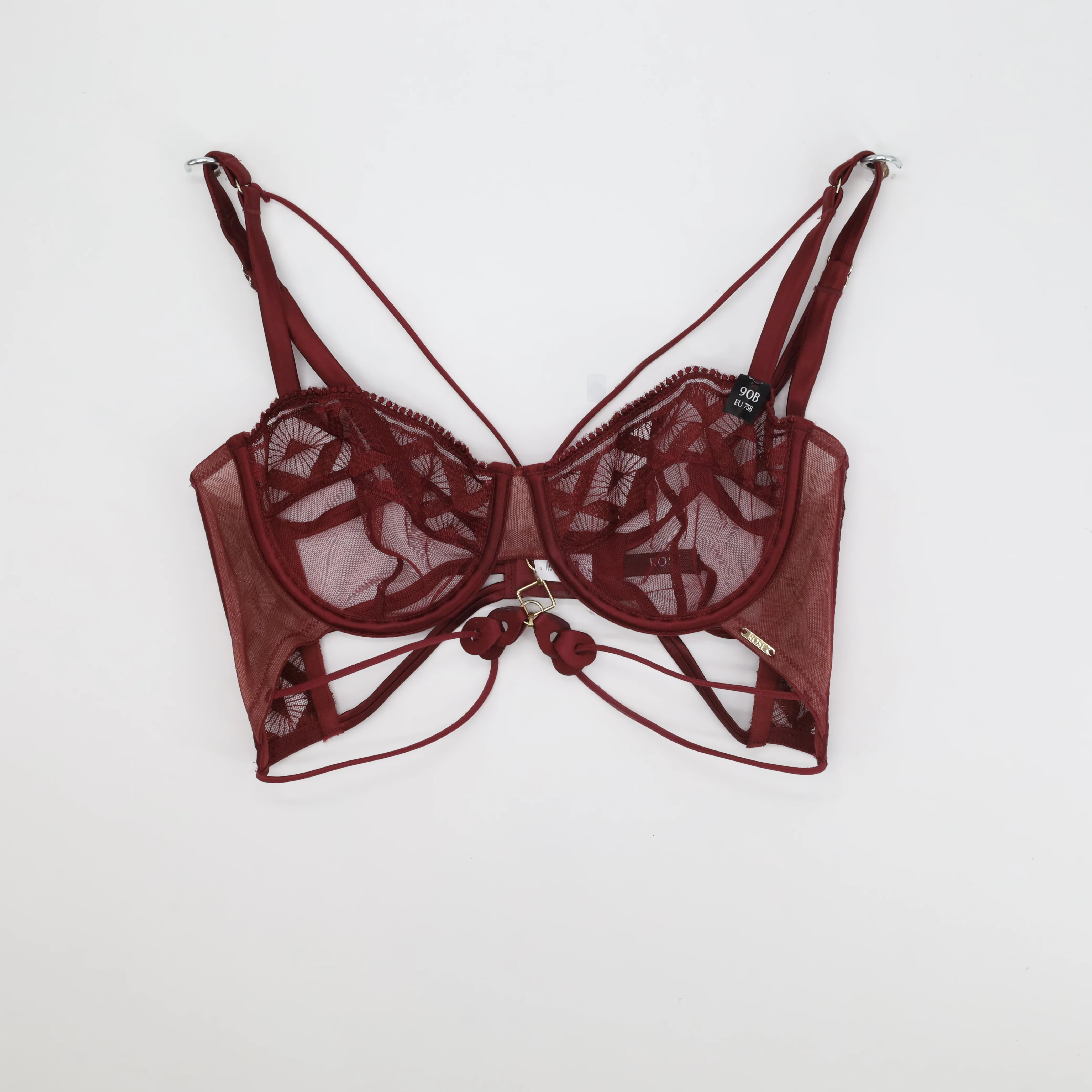 Corset Rose Rouge