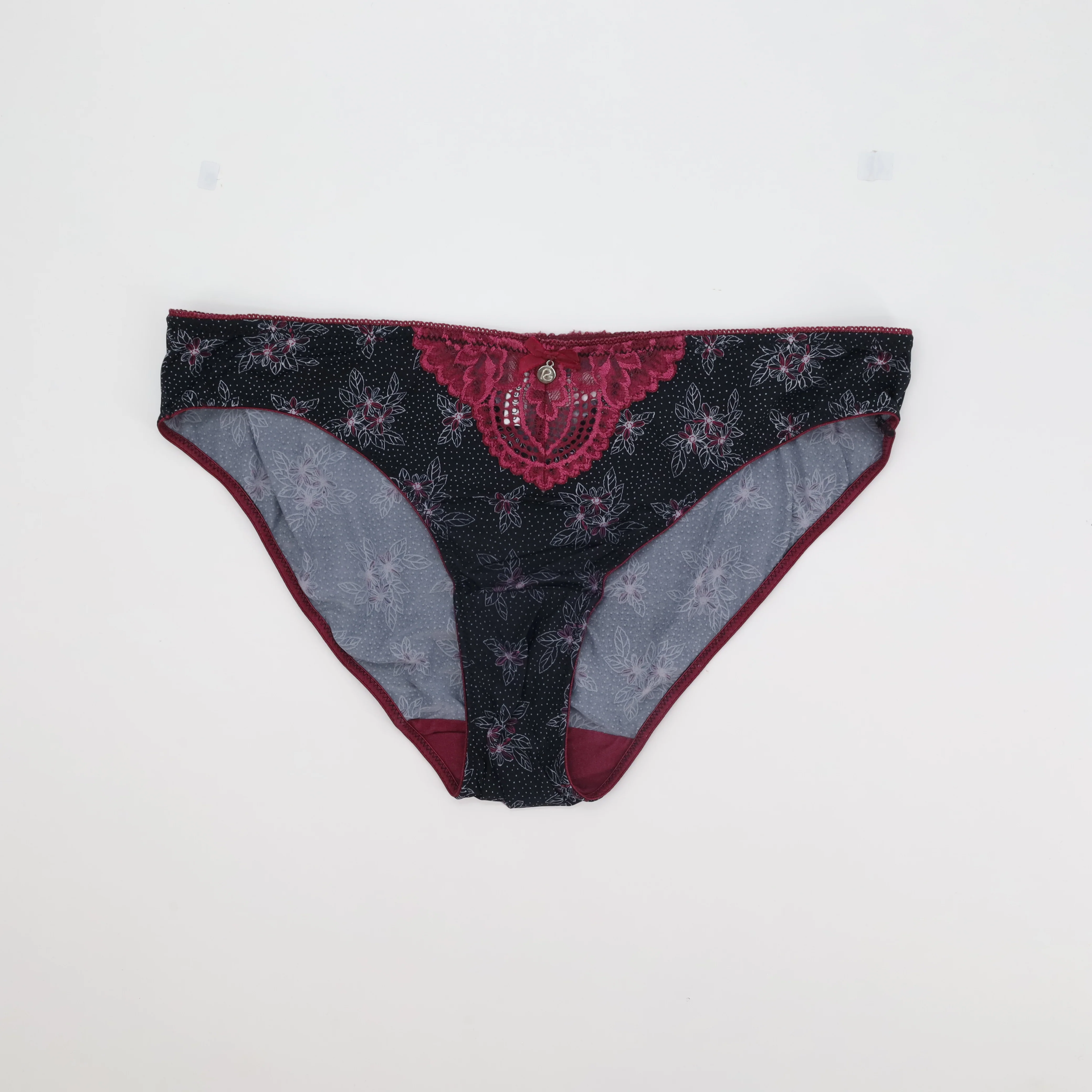 Culotte RougeGorge Noir