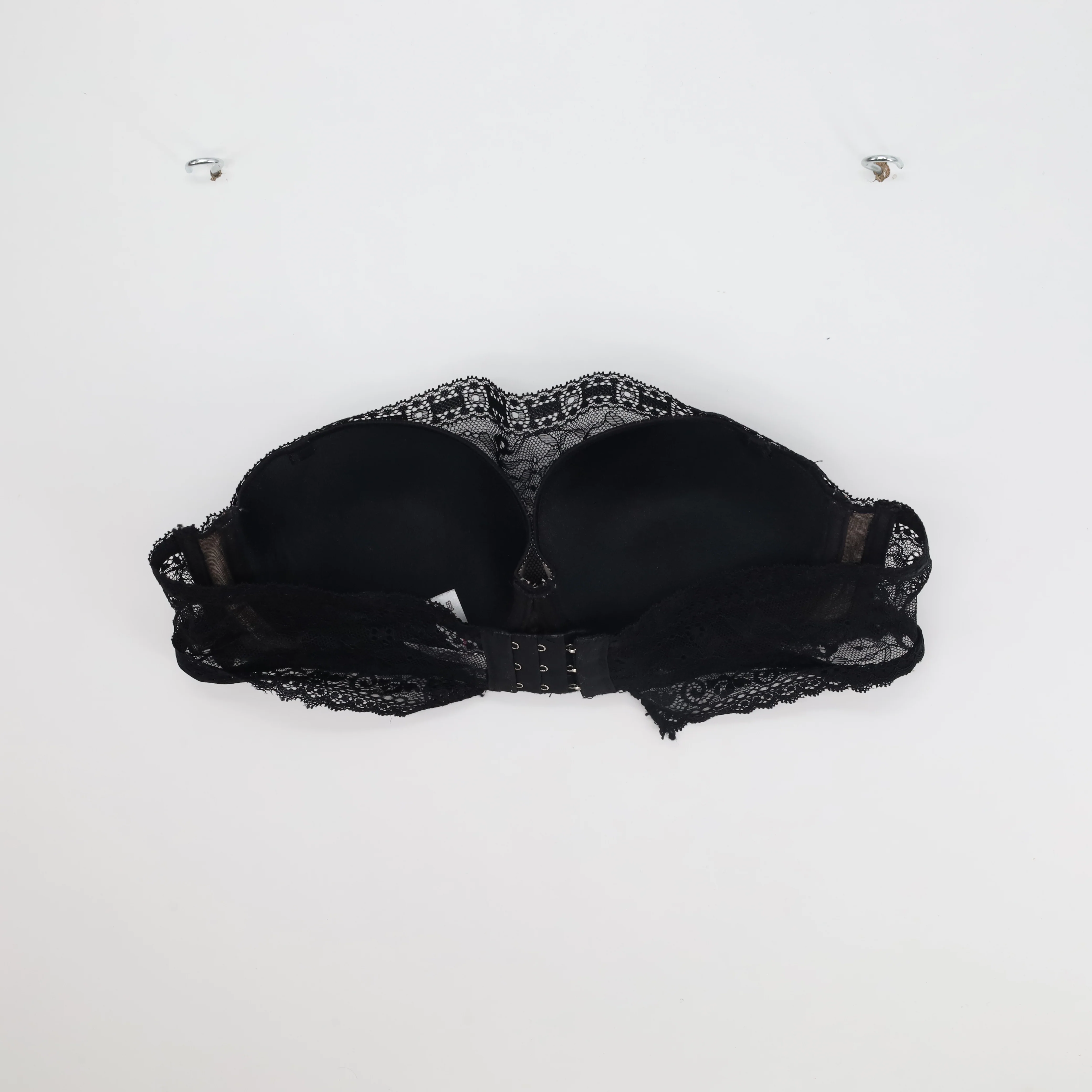 Soutien-gorge Fleur Papillon Noir - Image 2