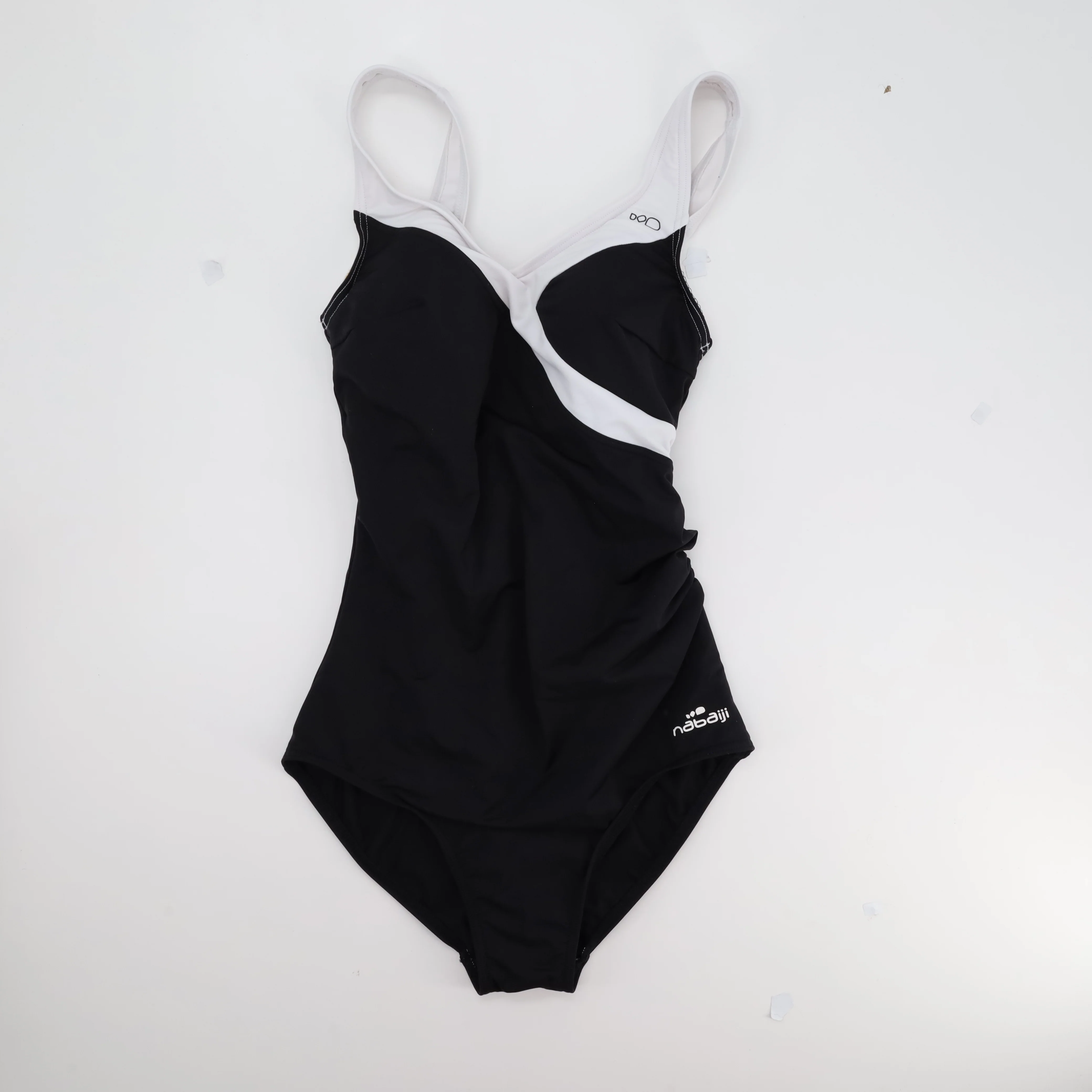Maillot 1 pièce Decathlon Noir - Image 2