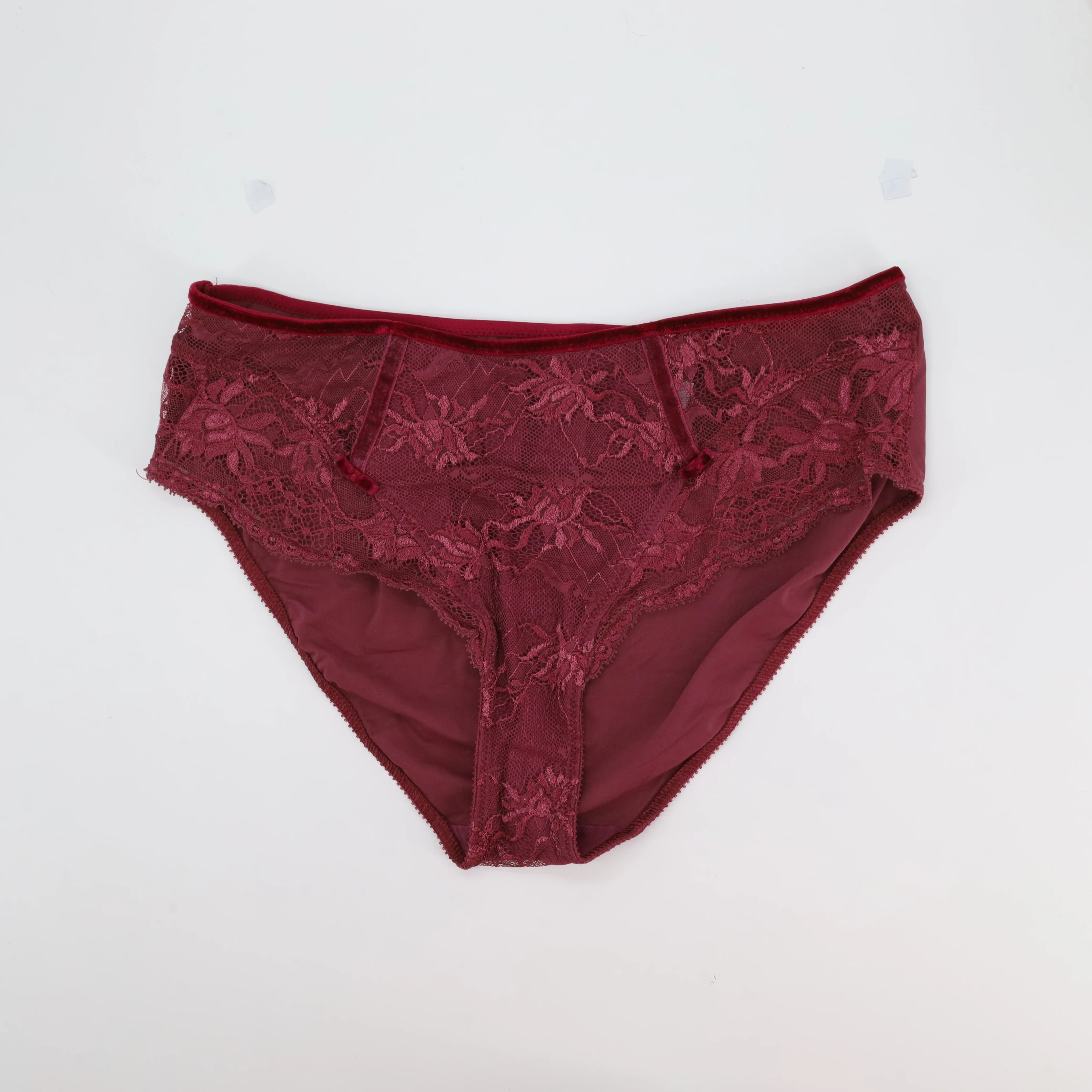 Culotte taille haute Empreinte Rouge
