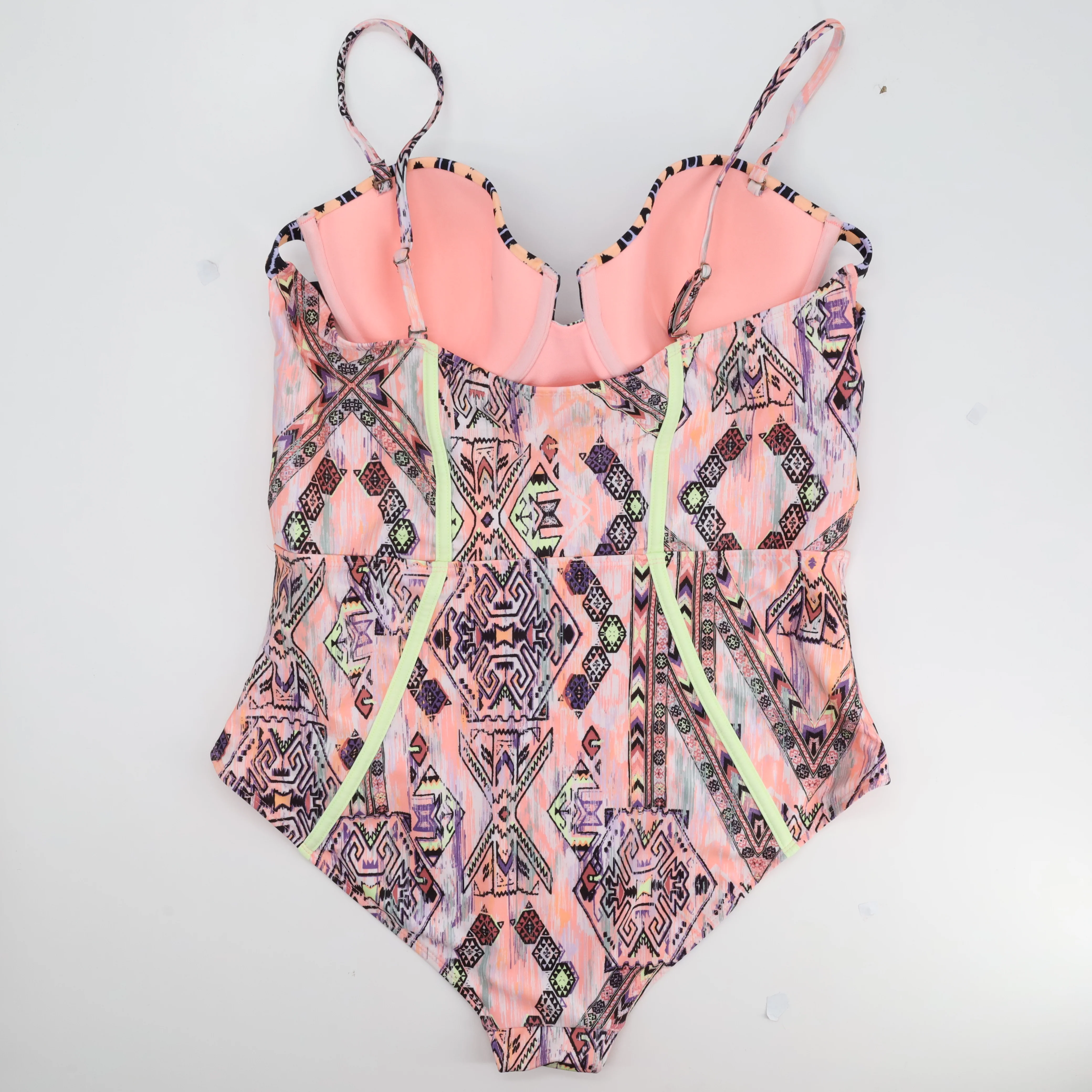 Maillot 1 pièce Rose - Image 3