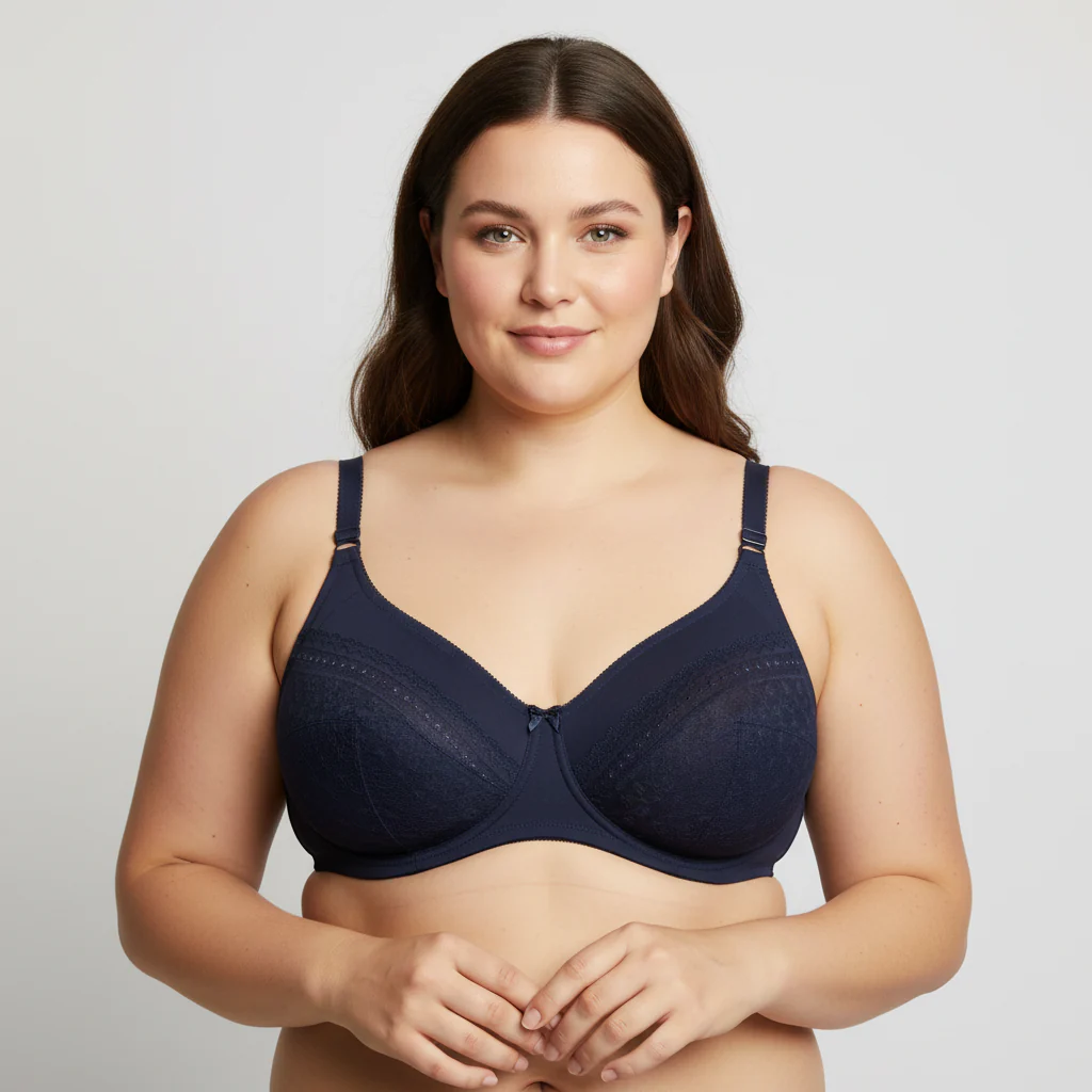 Soutien-gorge Naturana Bleu